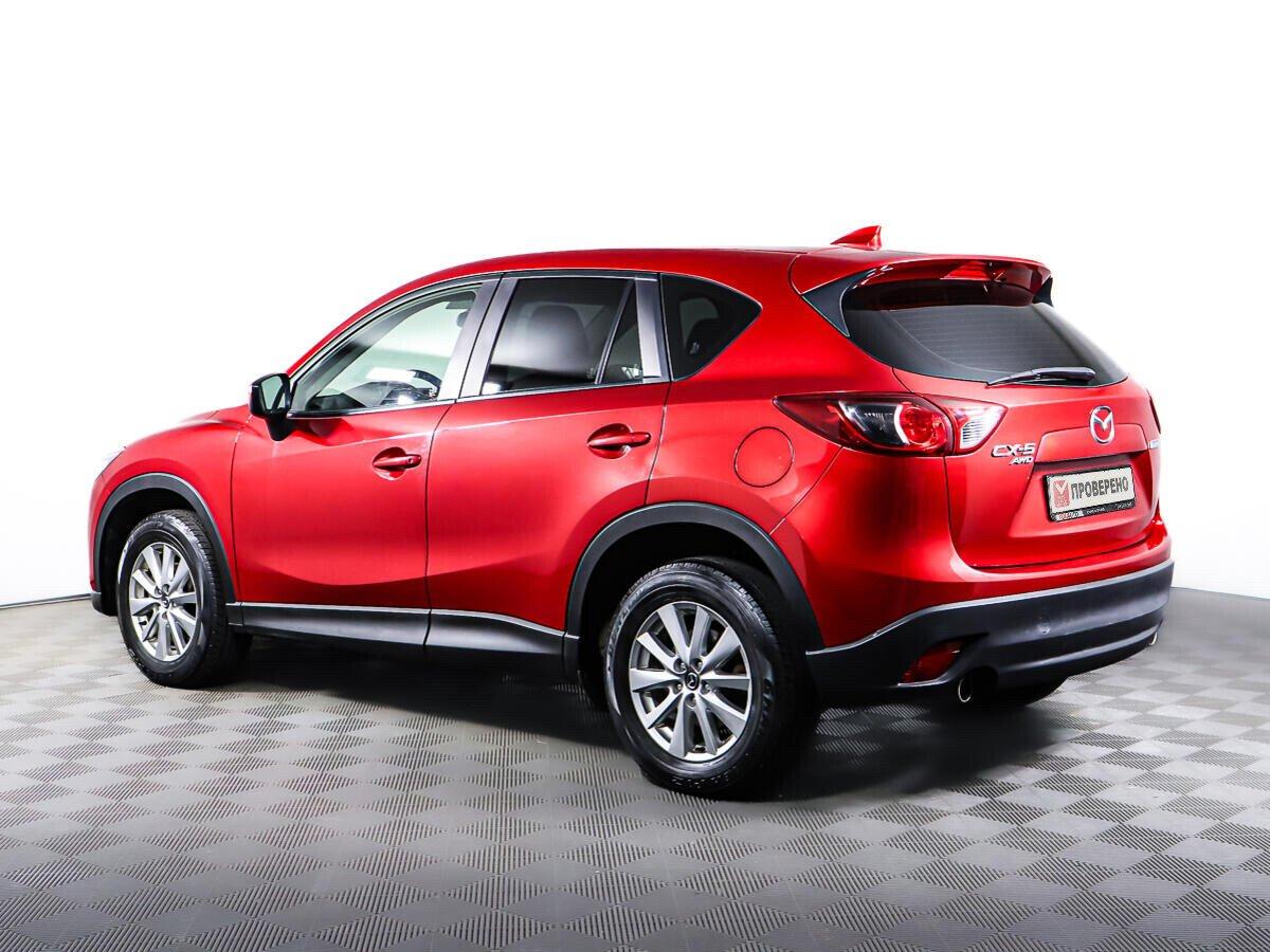 Mazda CX-5 2017, красный