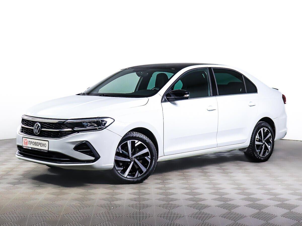 Volkswagen Polo 2022, белый