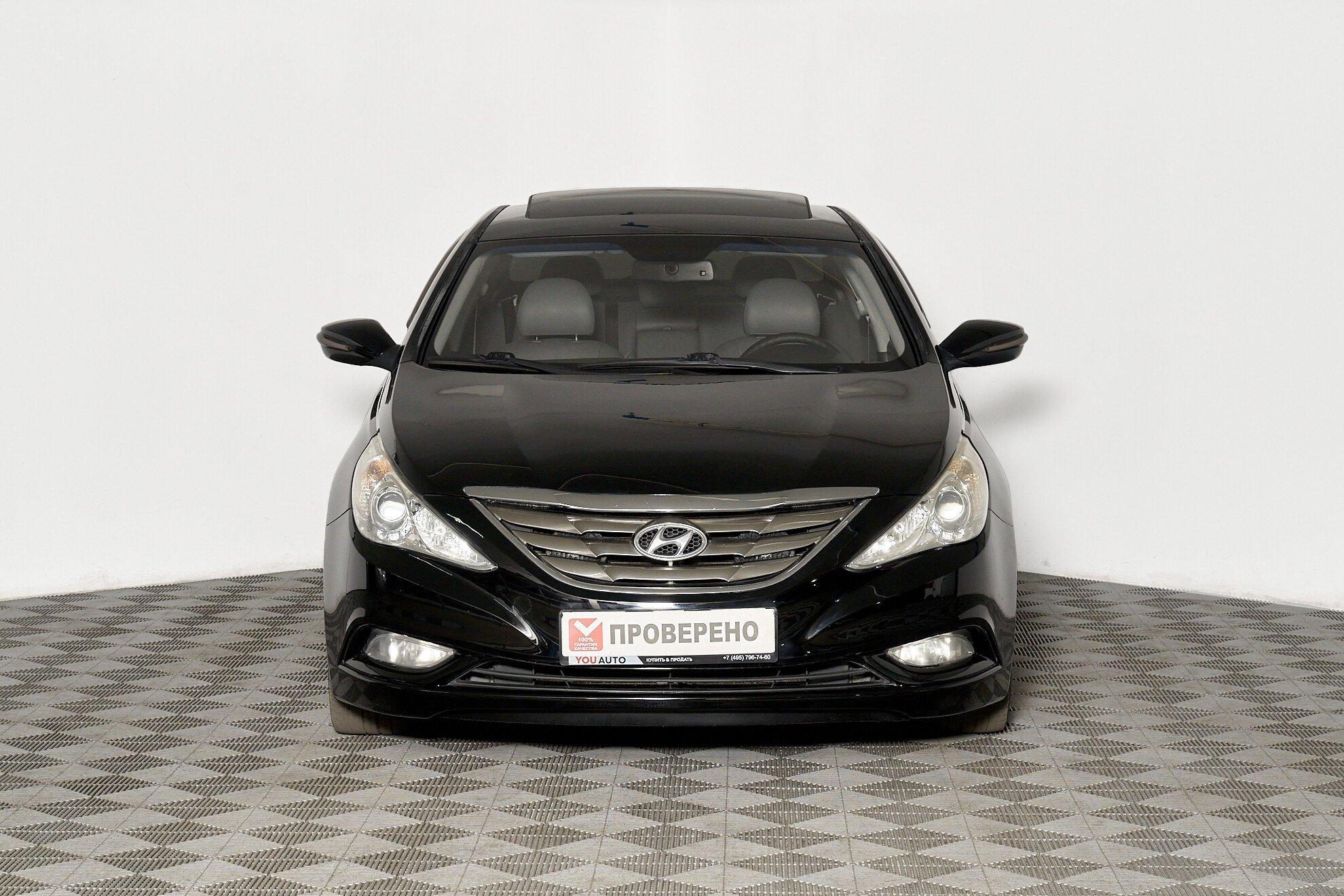 Hyundai Sonata 2011, черный