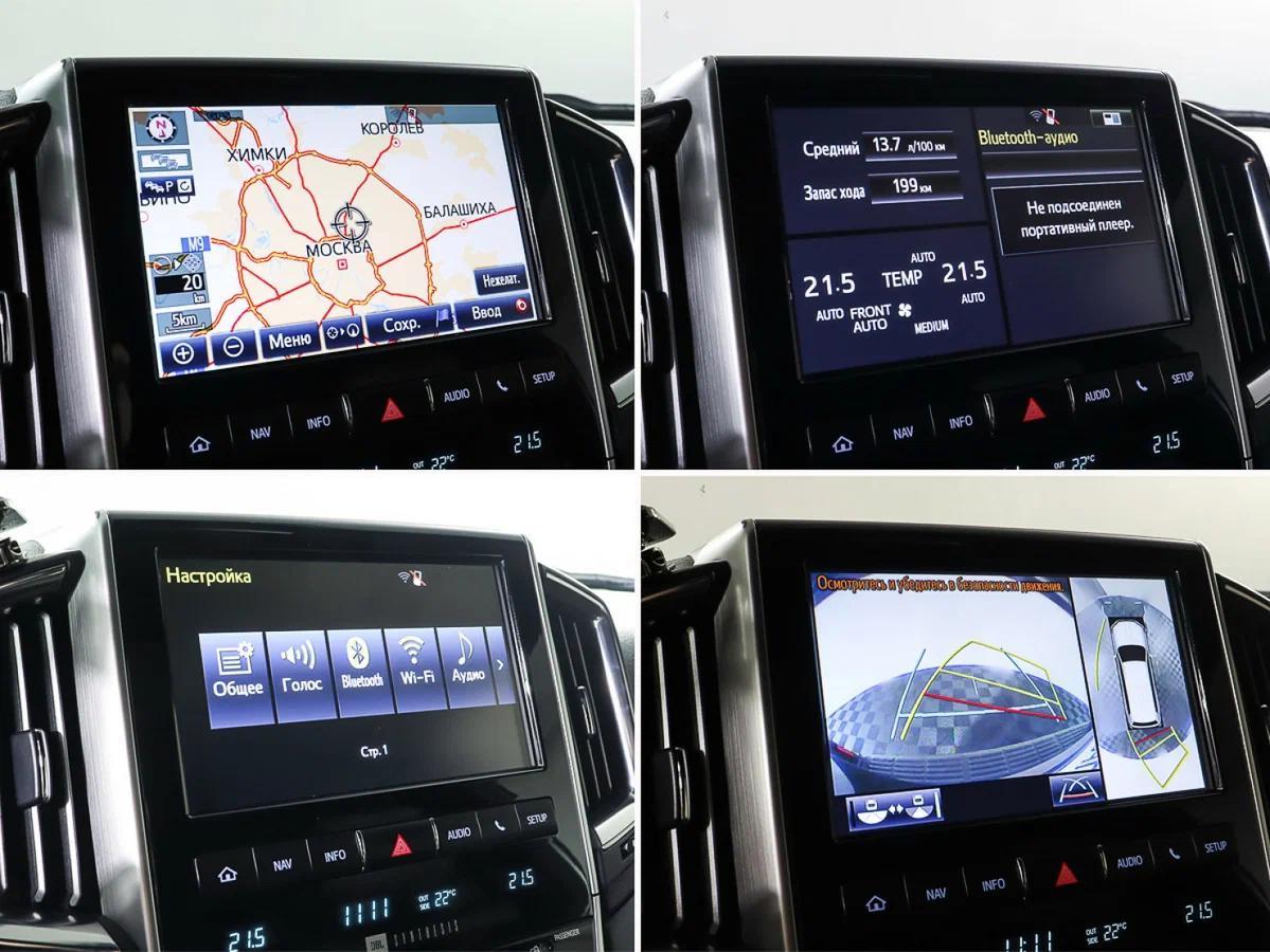 Toyota Land Cruiser 2019, черный