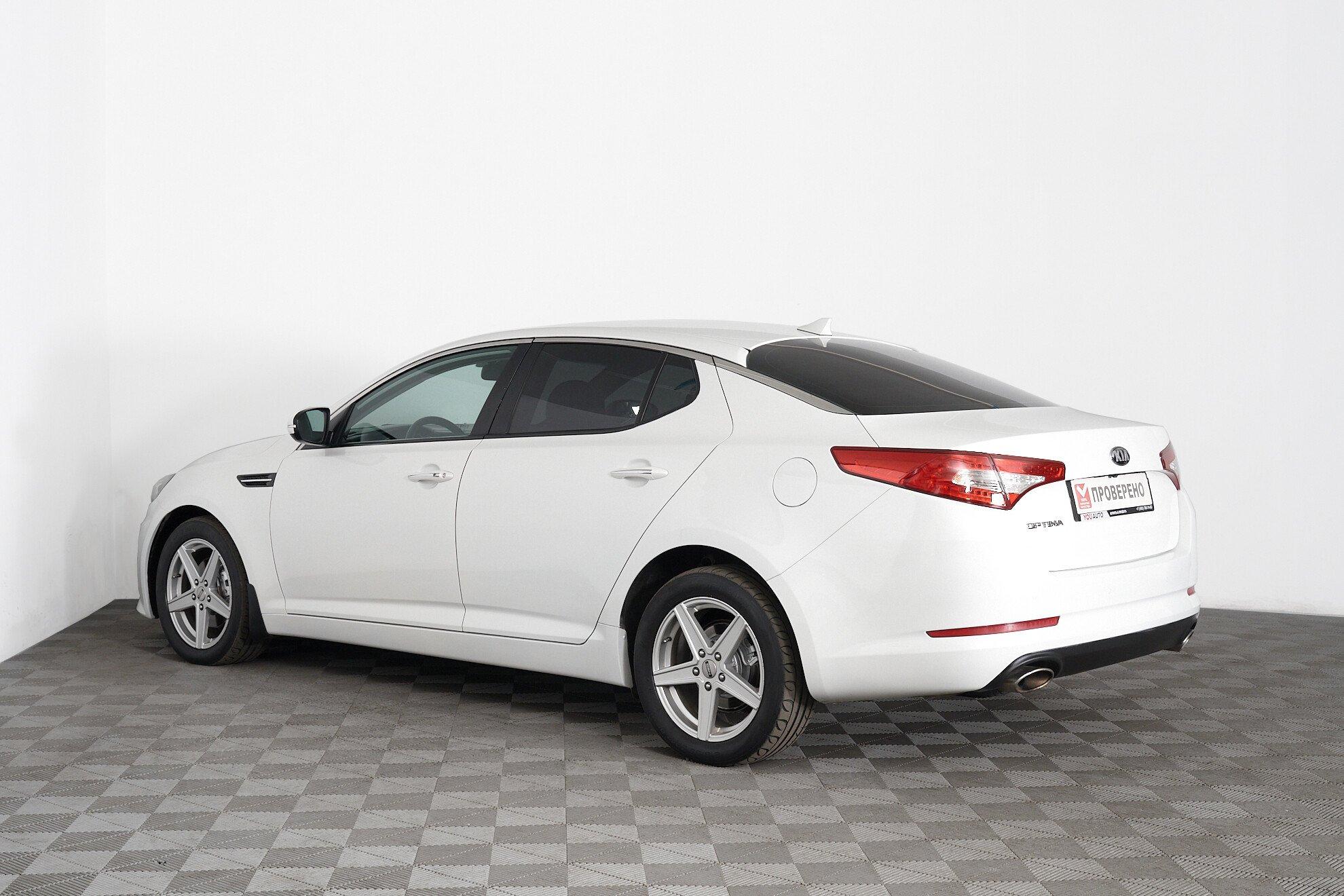 Kia Optima 2012, белый