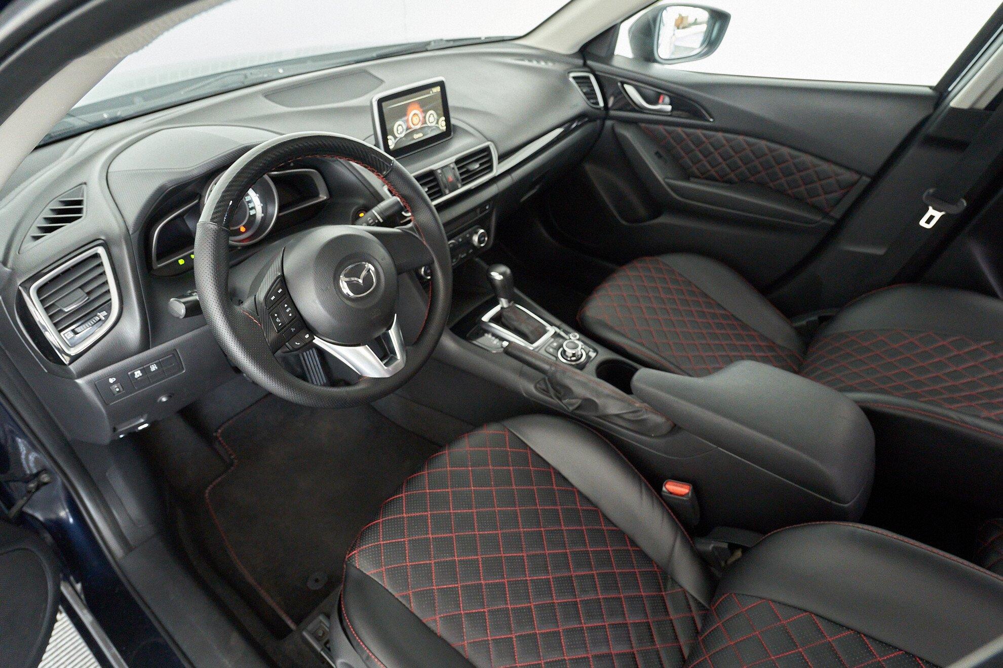 Mazda 3 2014, черный