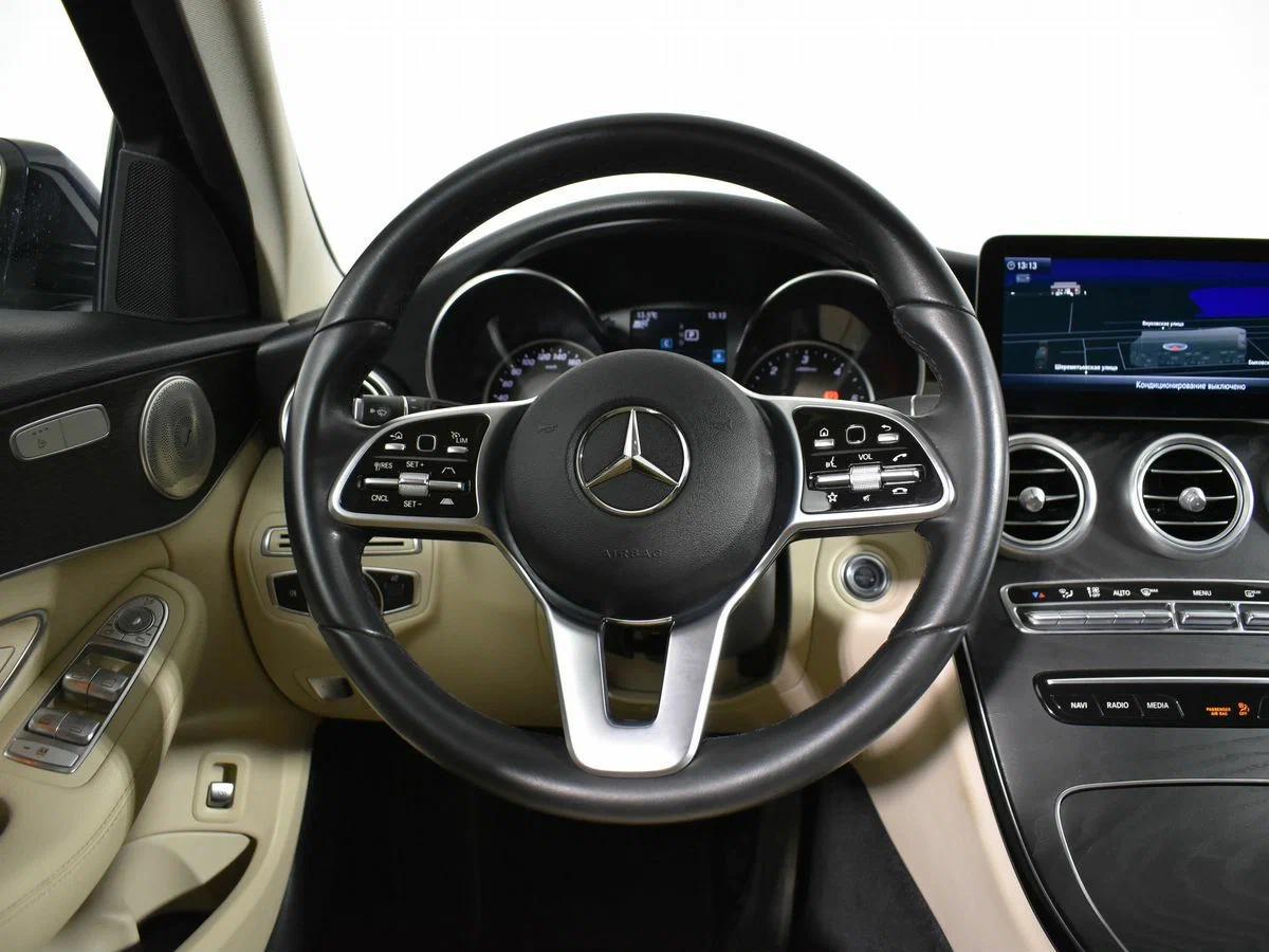 Mercedes-Benz C-Класс 2019, синий