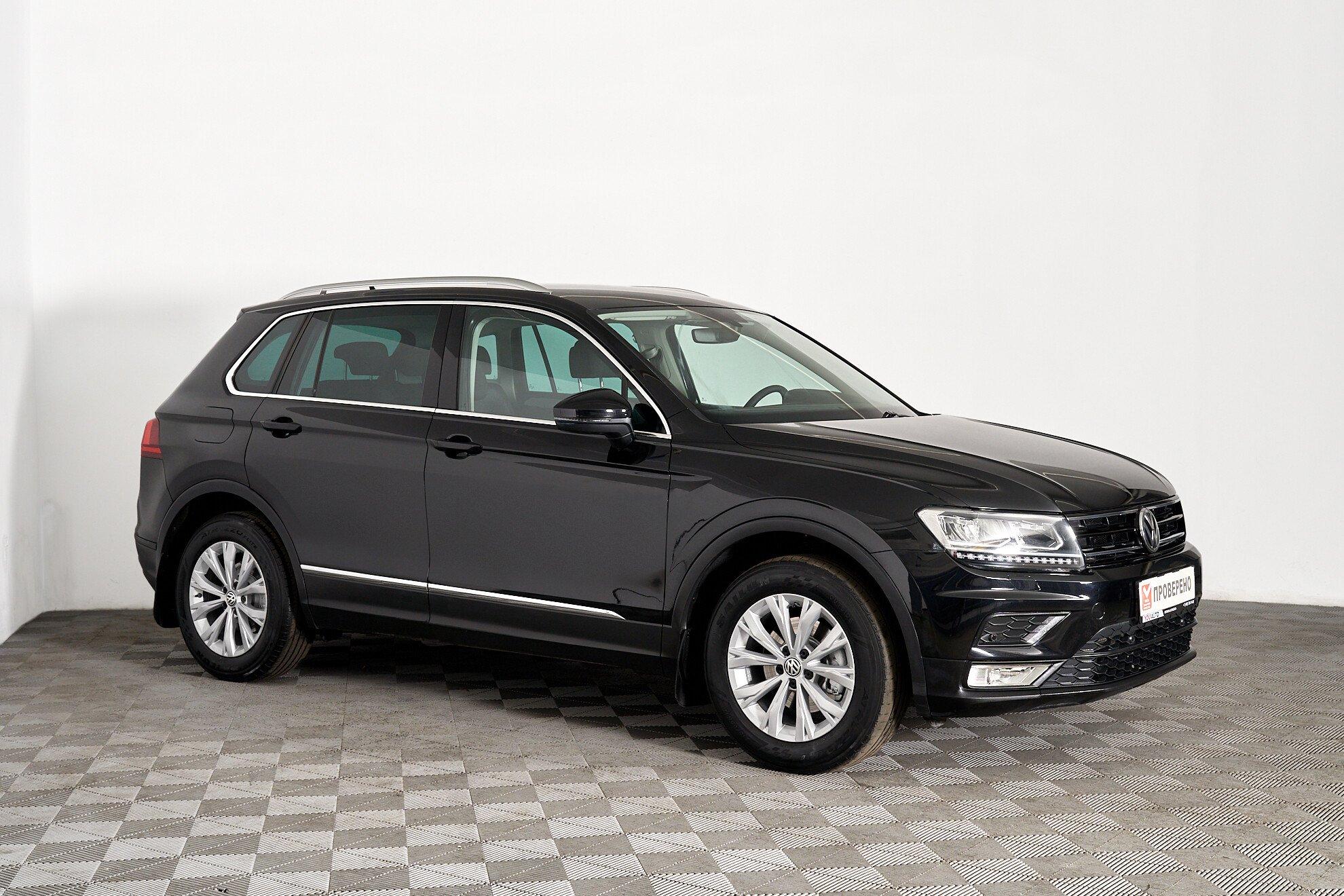Volkswagen Tiguan 2017, черный