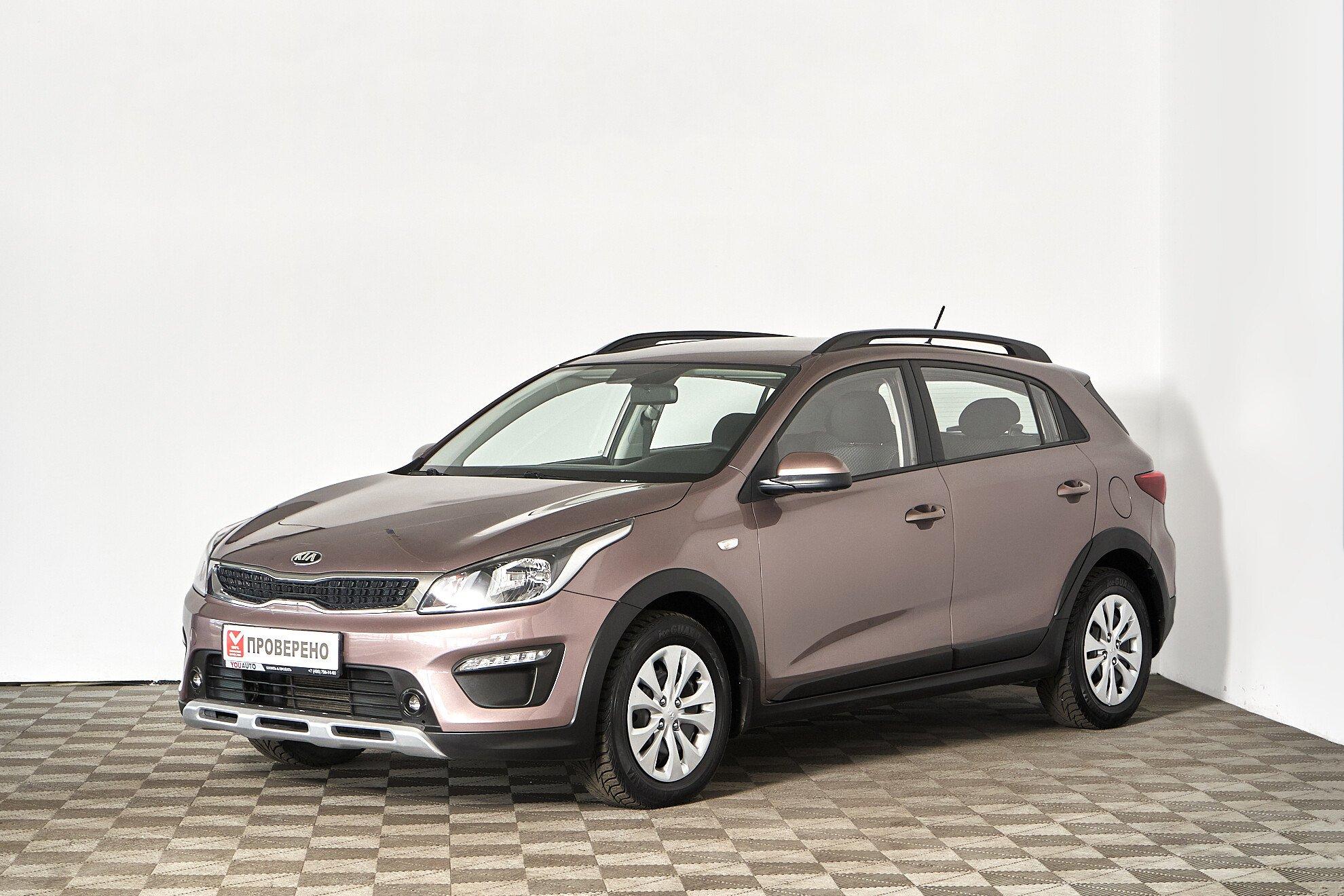 Kia Rio X-Line 2018, коричневый