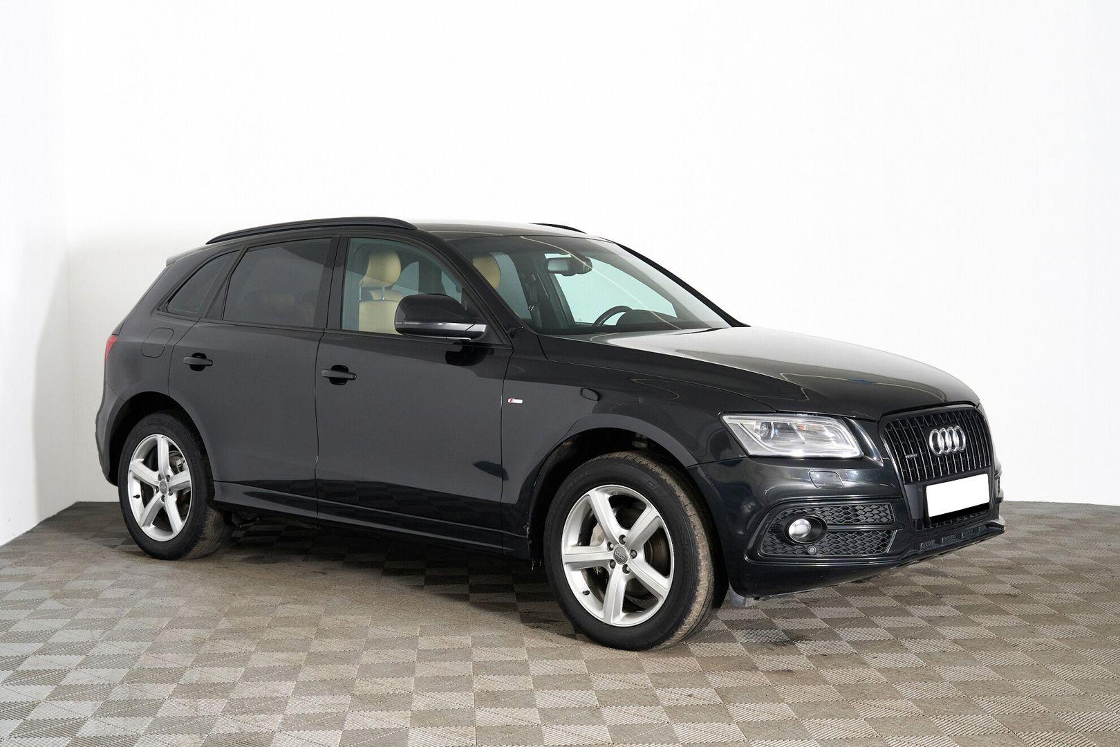 Audi Q5 2014, черный