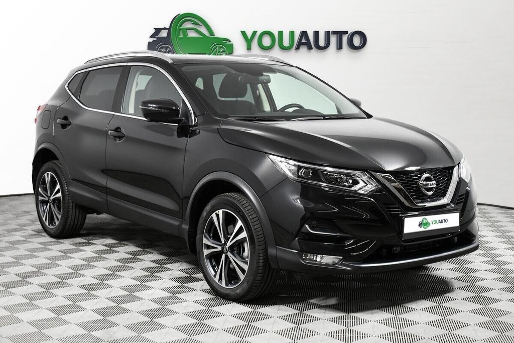 Nissan Qashqai 2020, черный
