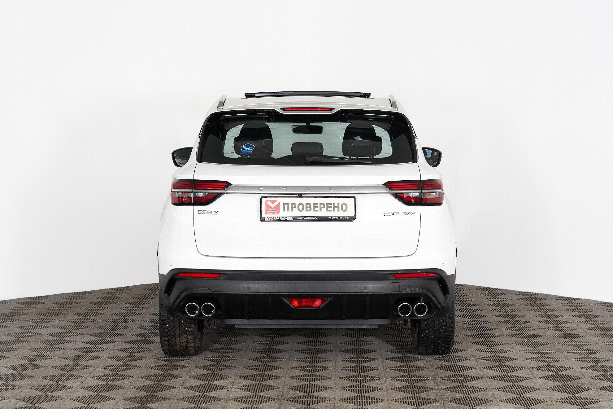 Geely Coolray 2021, белый