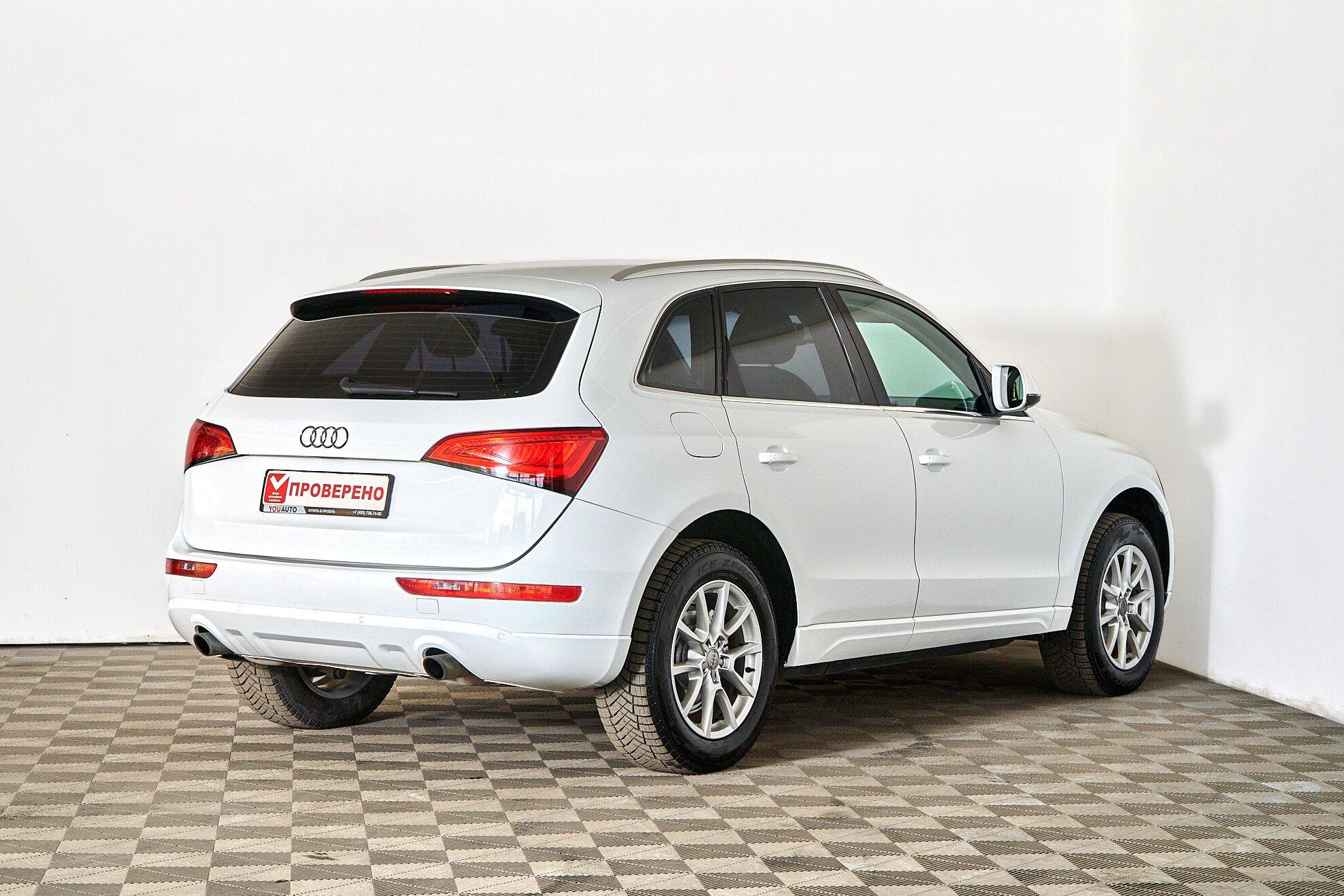 Audi Q5 2012, белый