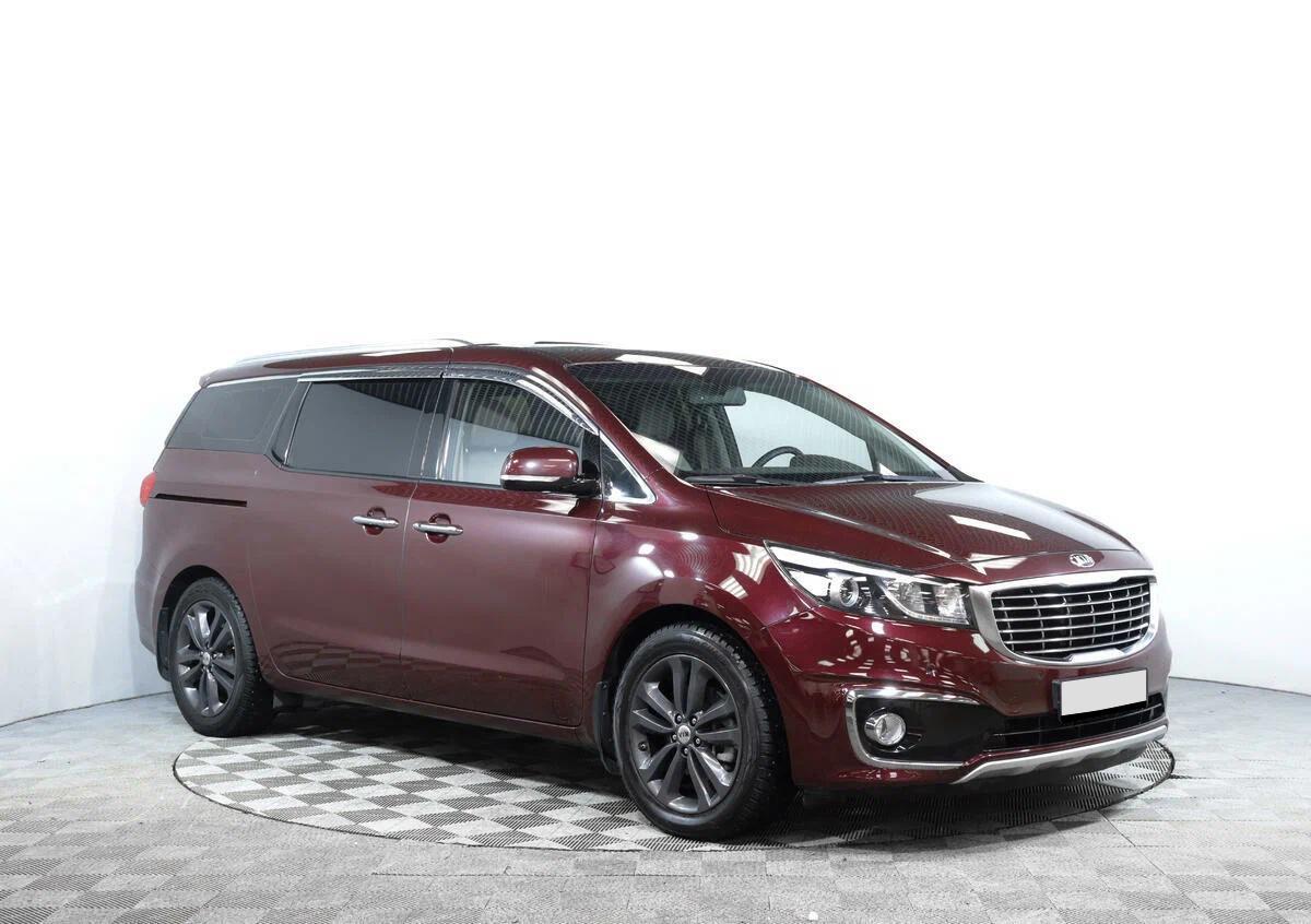 Kia Carnival 2020, пурпурный