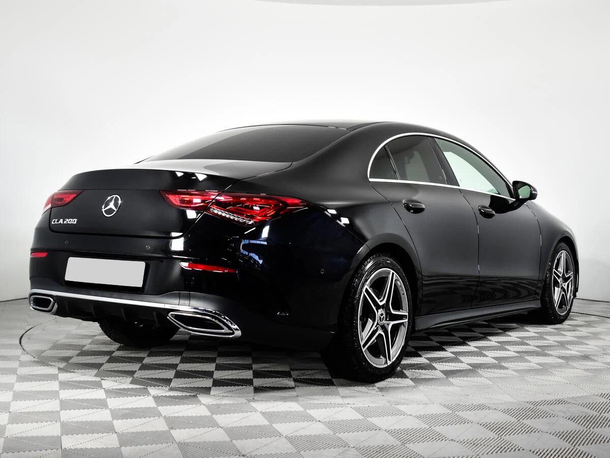 Mercedes-Benz CLA 2021, черный