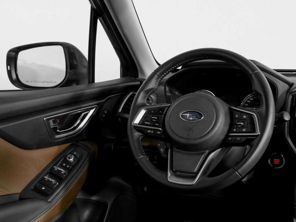 Subaru Forester 2021, зеленый