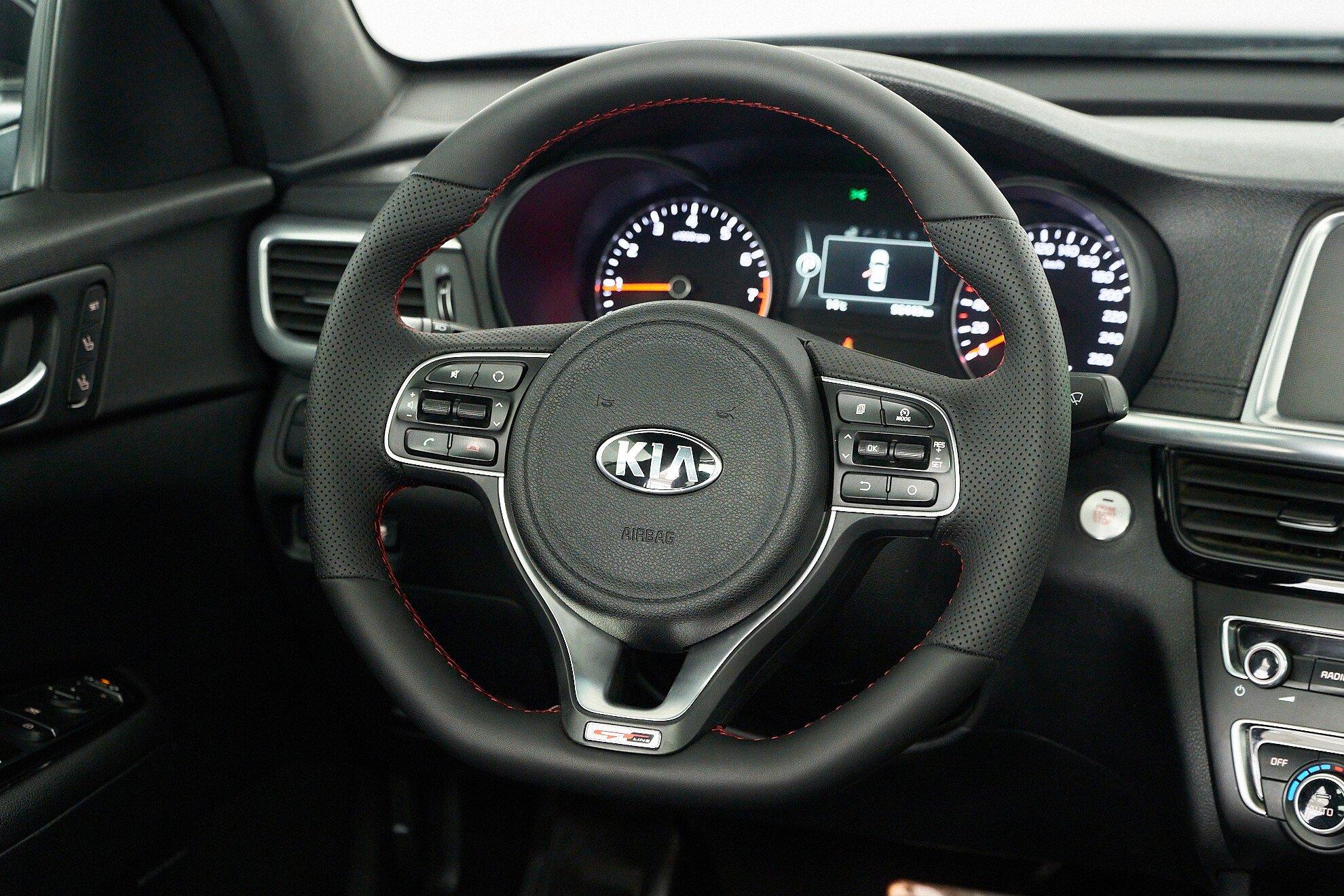 Kia Optima 2016, синий