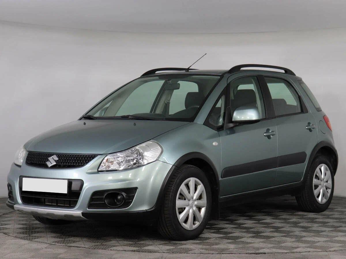 Suzuki SX4 2013, зеленый