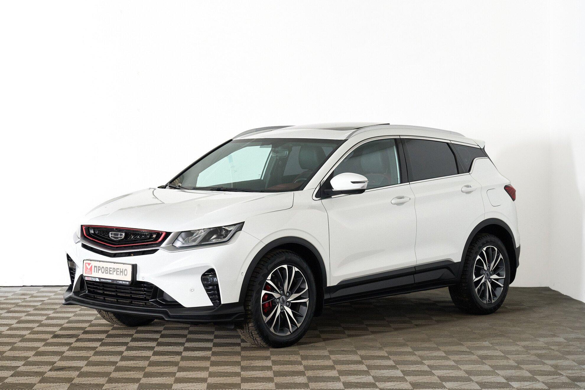 Geely Coolray 2021, белый