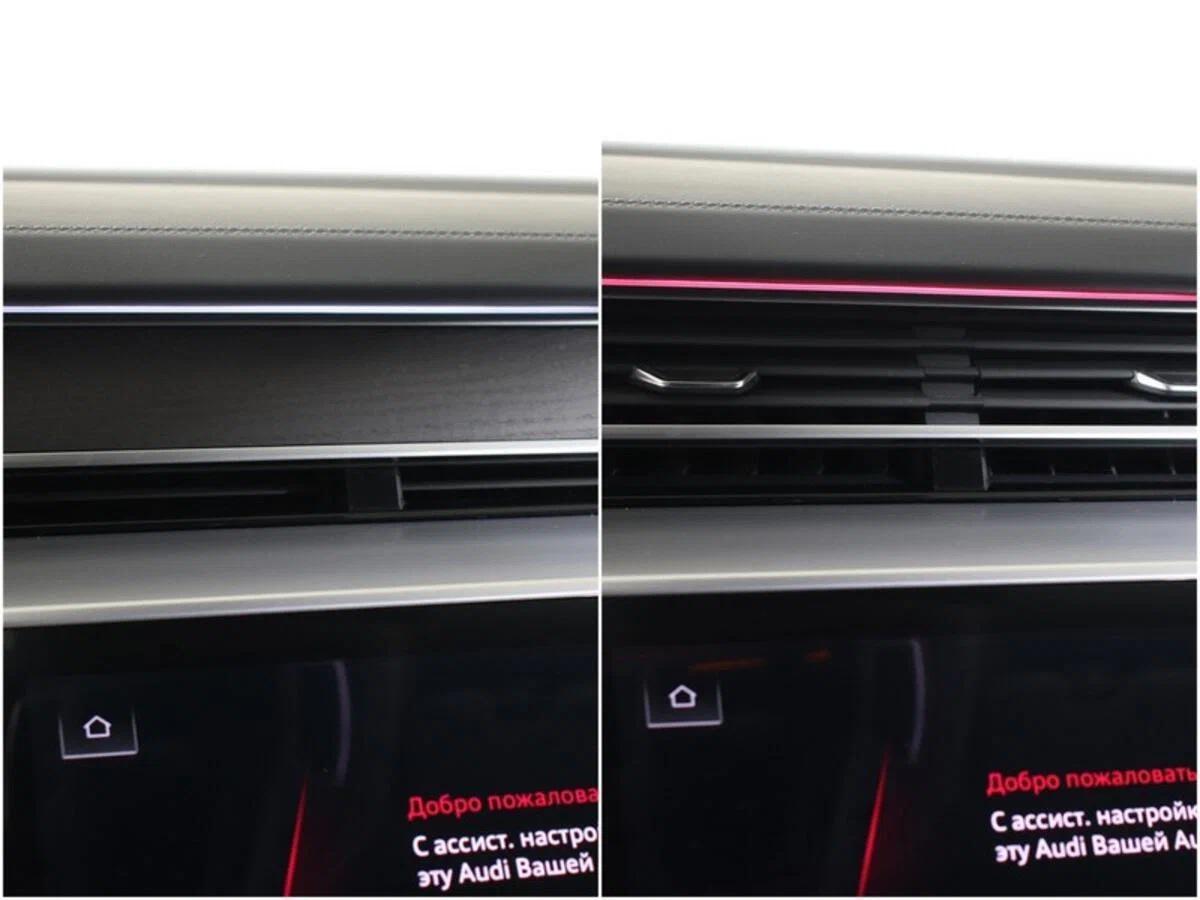 Audi A8 2021, черный