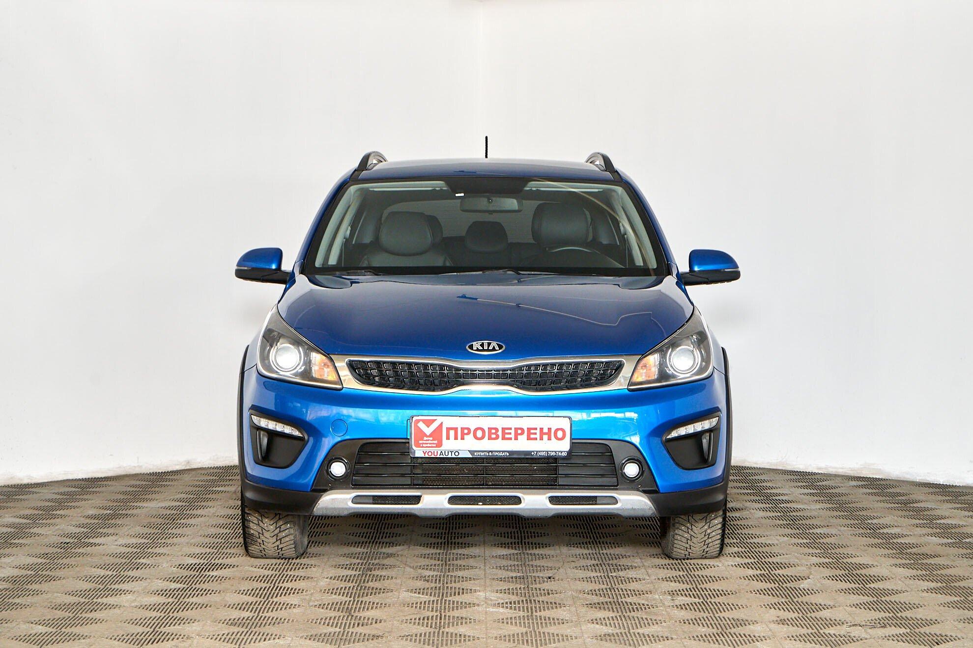Kia Rio X-Line 2019, синий