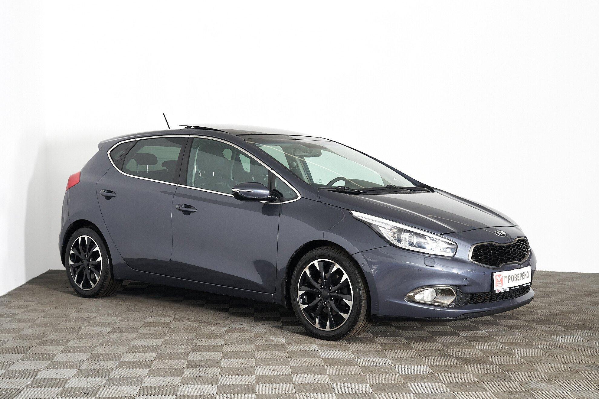 Kia Ceed 2012, синий