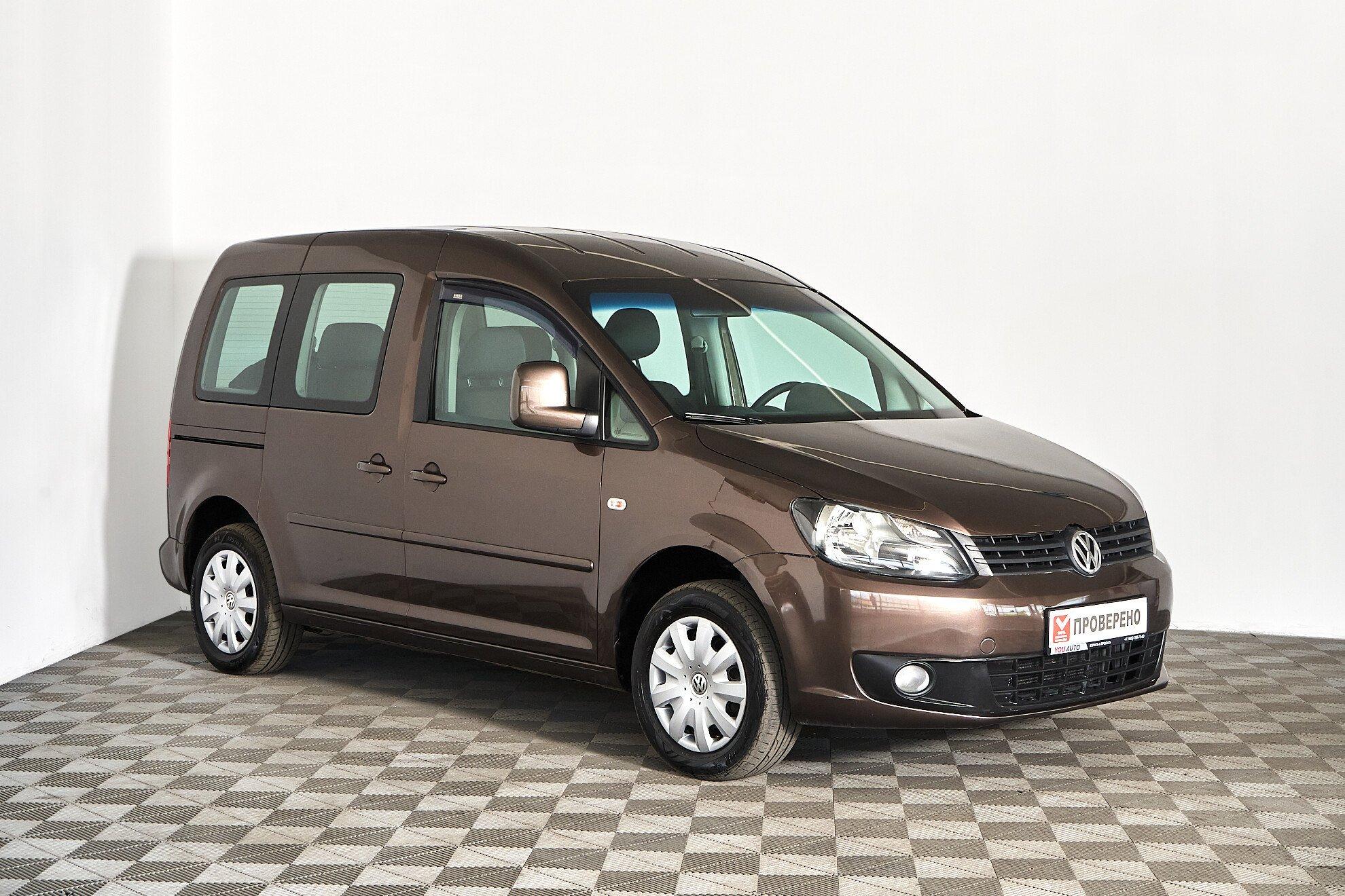 Volkswagen Caddy 2011, коричневый