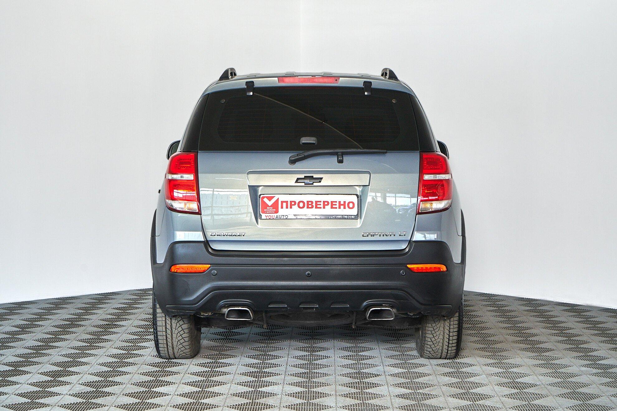 Chevrolet Captiva 2014, серый