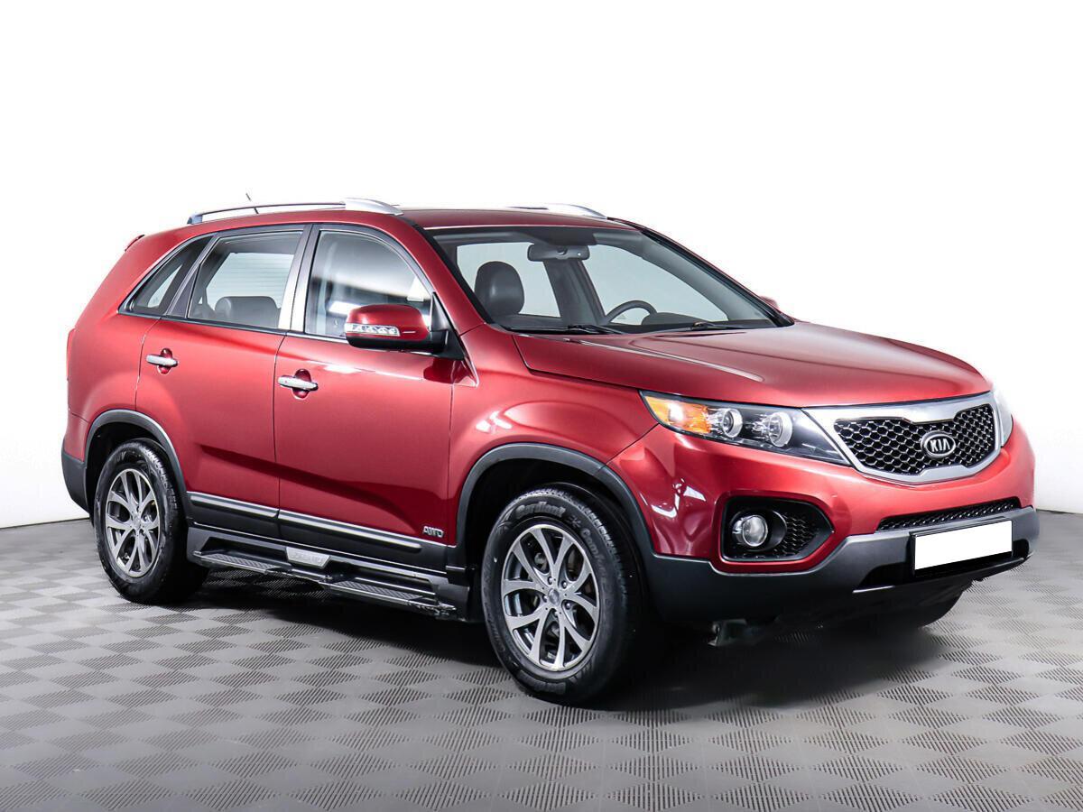 Kia Sorento 2011, красный