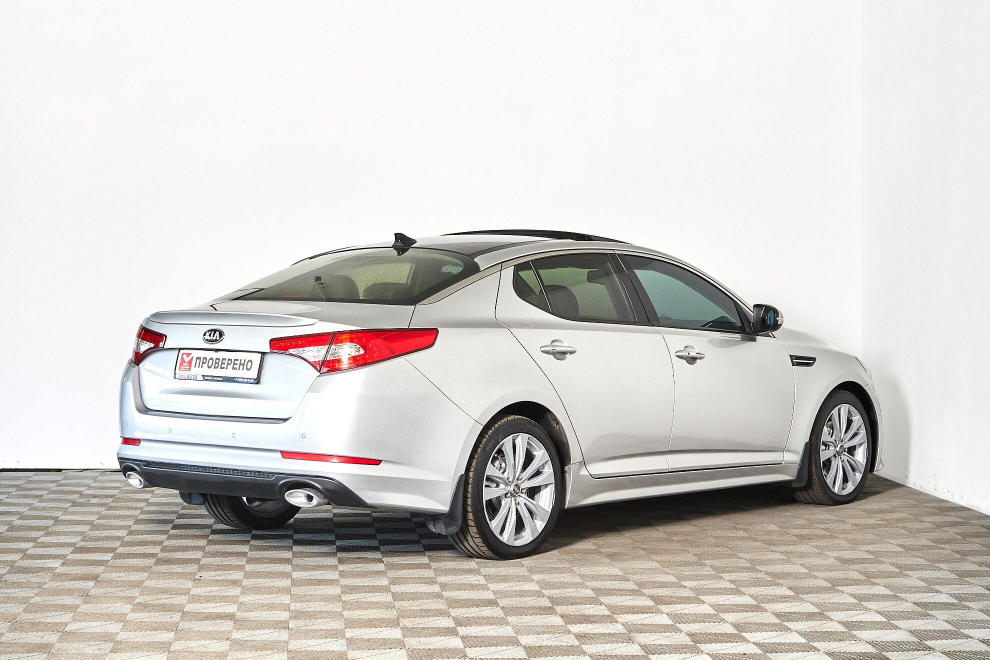Kia Optima 2012, серебряный