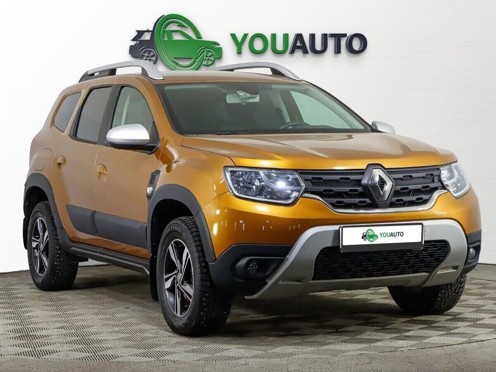 Renault Duster 2021, золотой