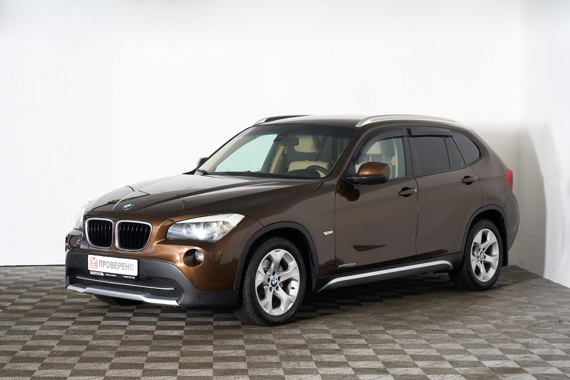 BMW X1 2012, коричневый