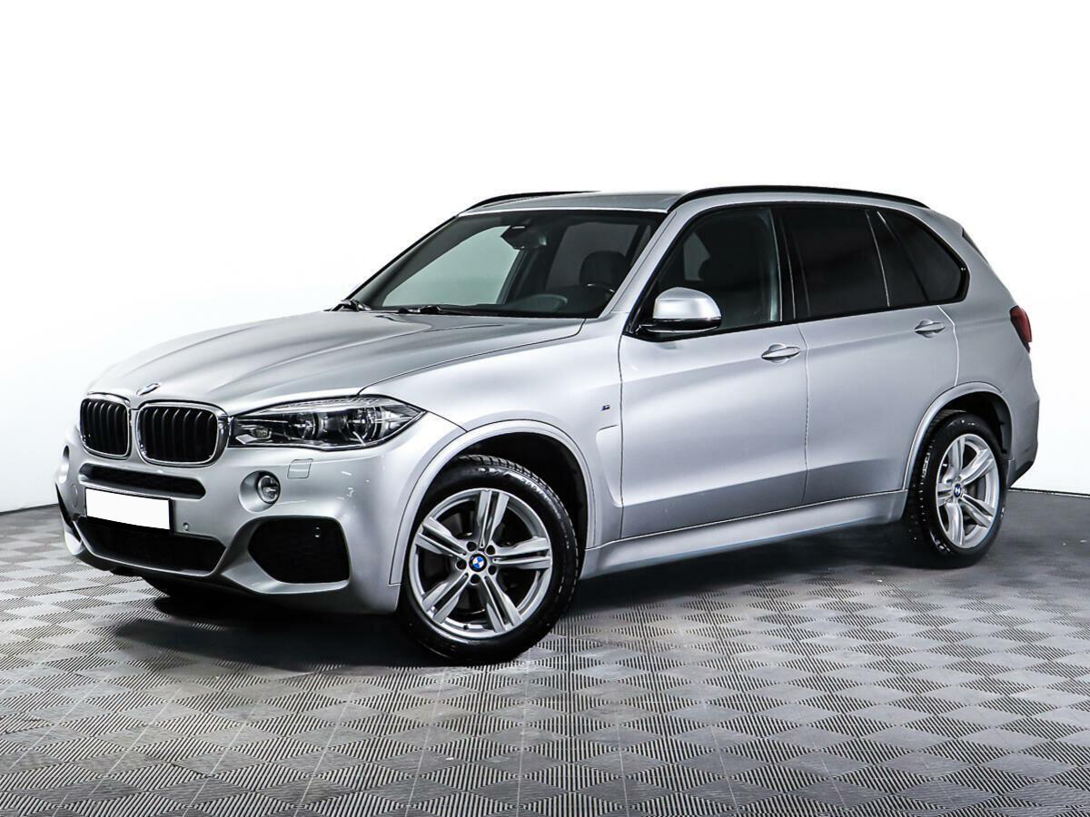 BMW X5 2016, серебряный
