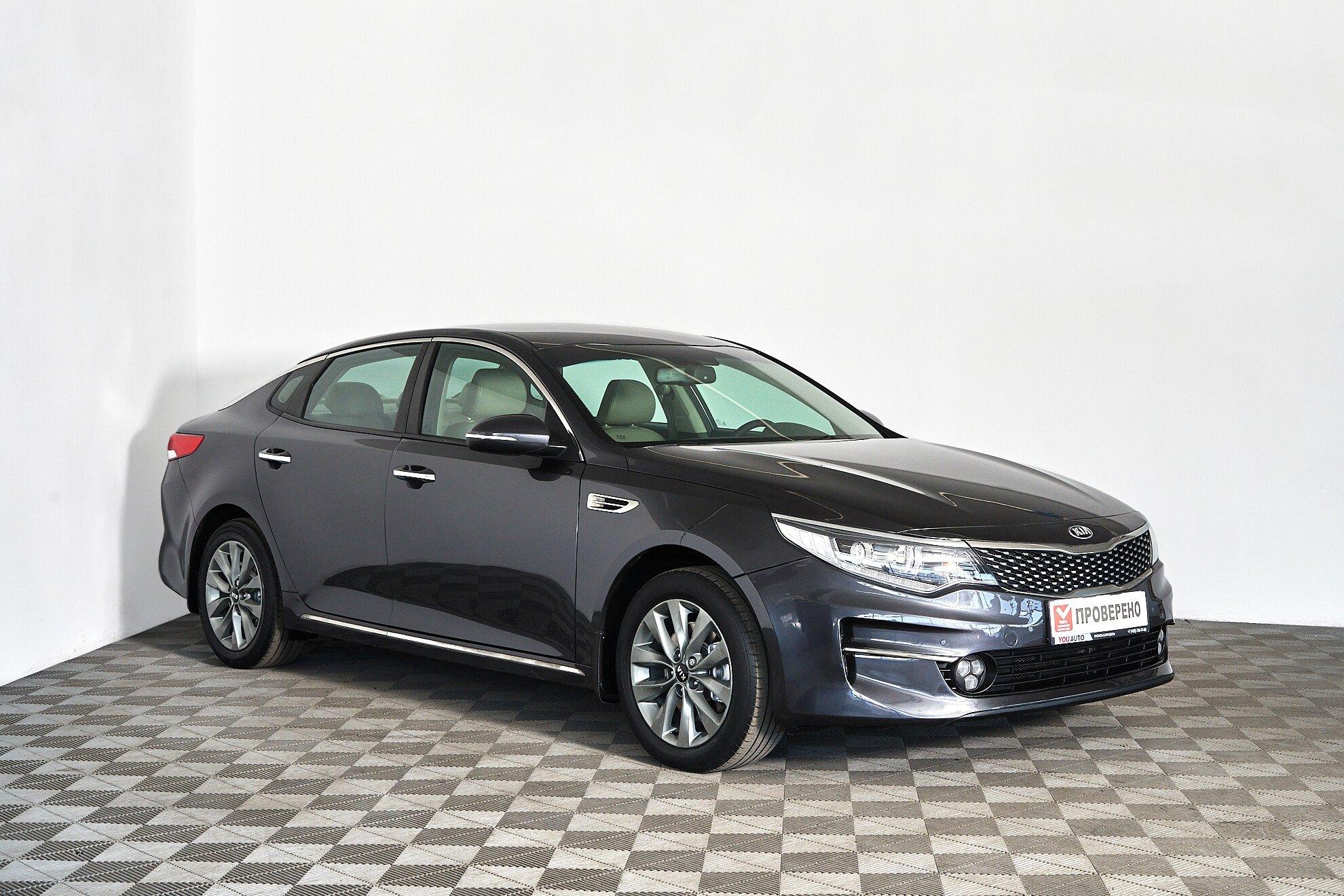 Kia Optima 2017, серый