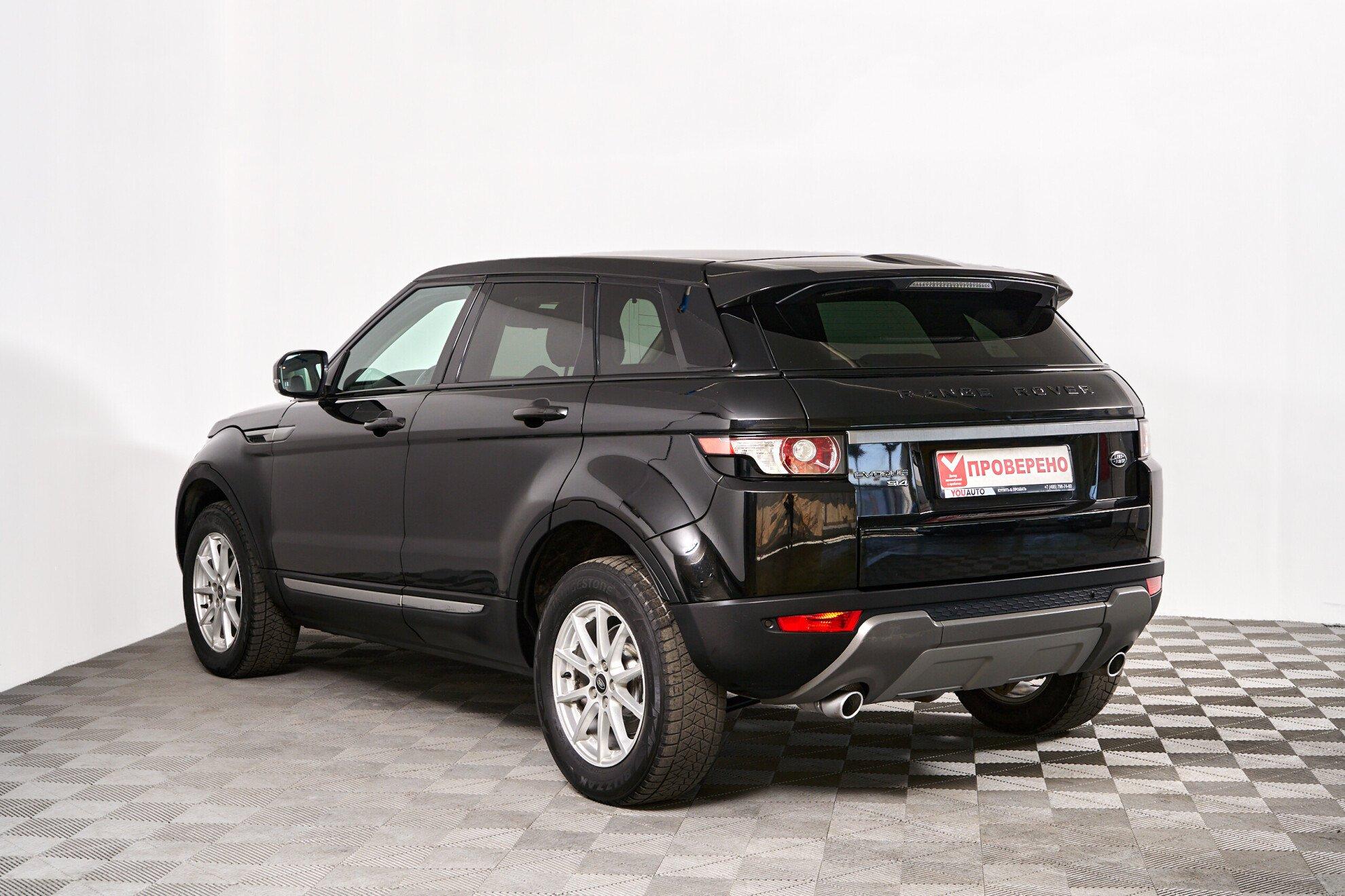 Land Rover Range Rover Evoque 2014, черный