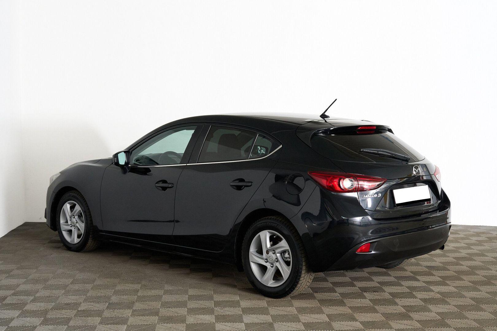 Mazda 3 2014, черный