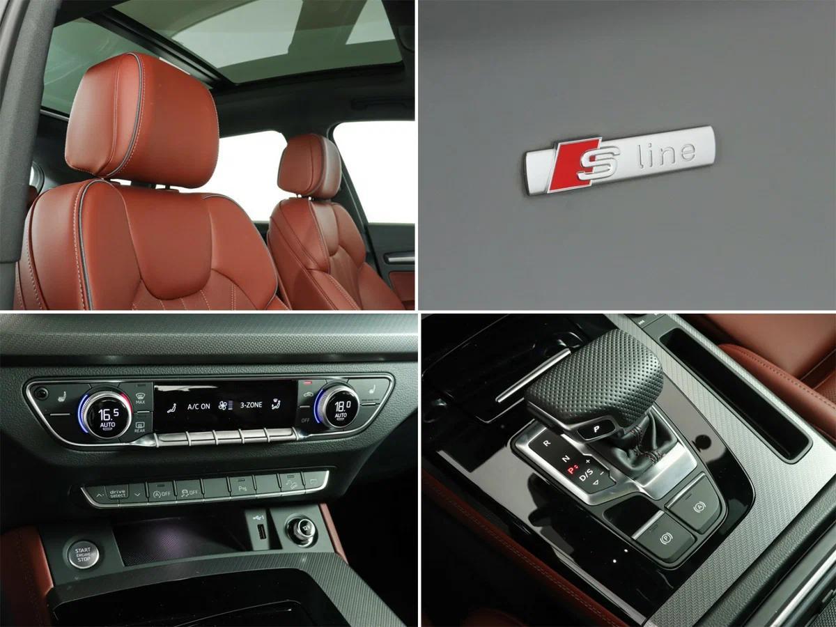Audi Q5 2025, серый
