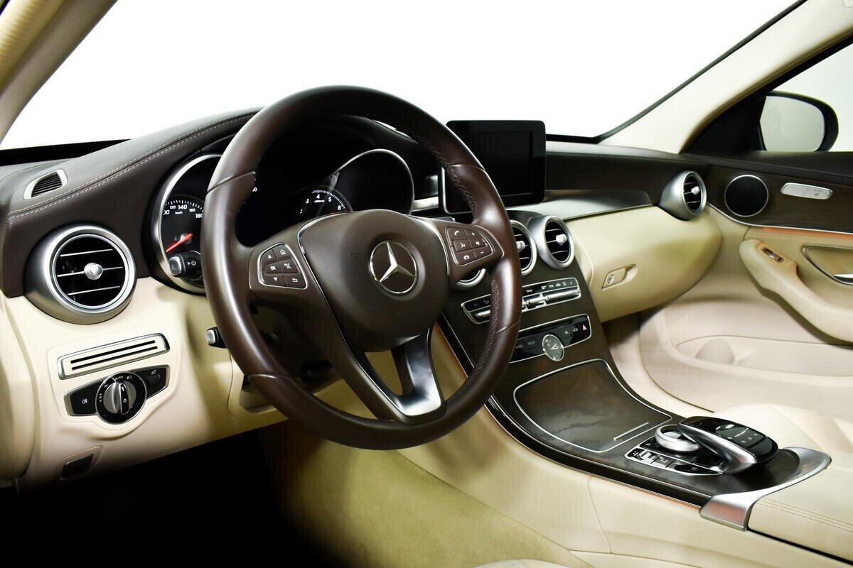 Mercedes-Benz C-Класс 2015, синий