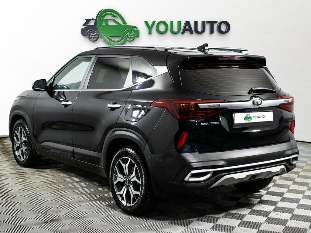 Kia Seltos 2020, черный