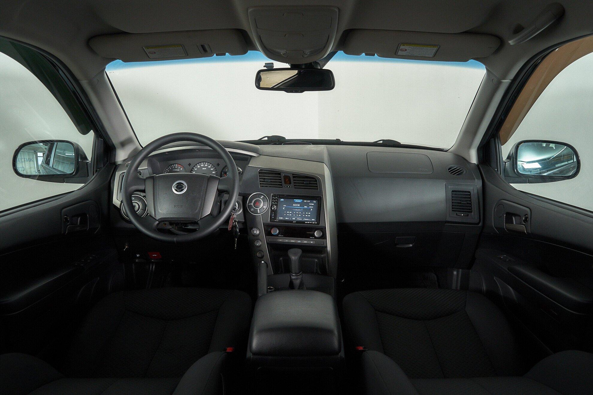 SsangYong Kyron 2013, черный