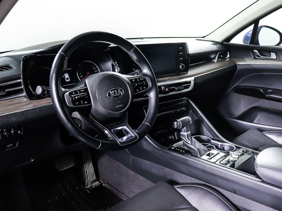 Kia K5 2020, синий