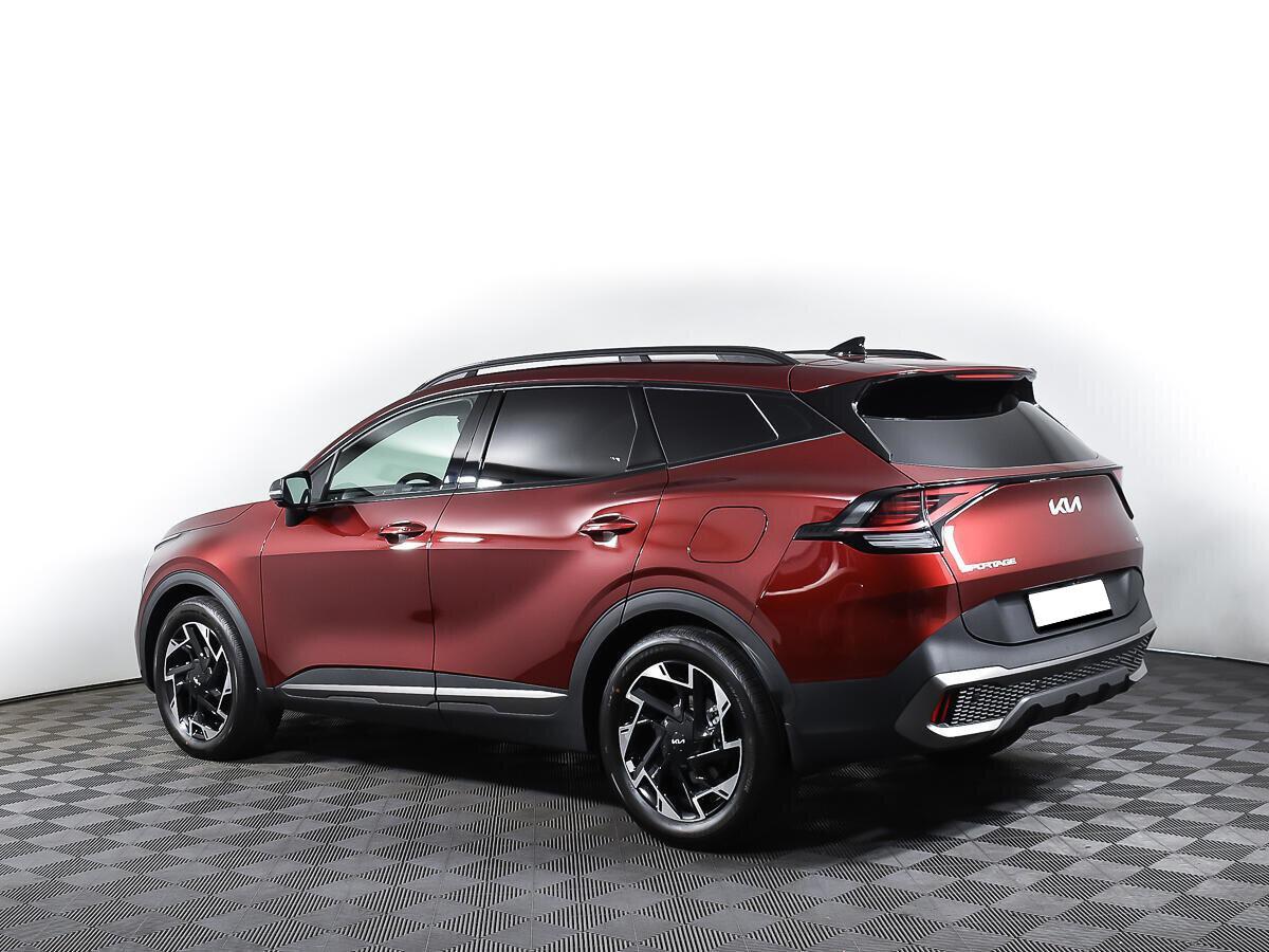 Kia Sportage 2023, красный