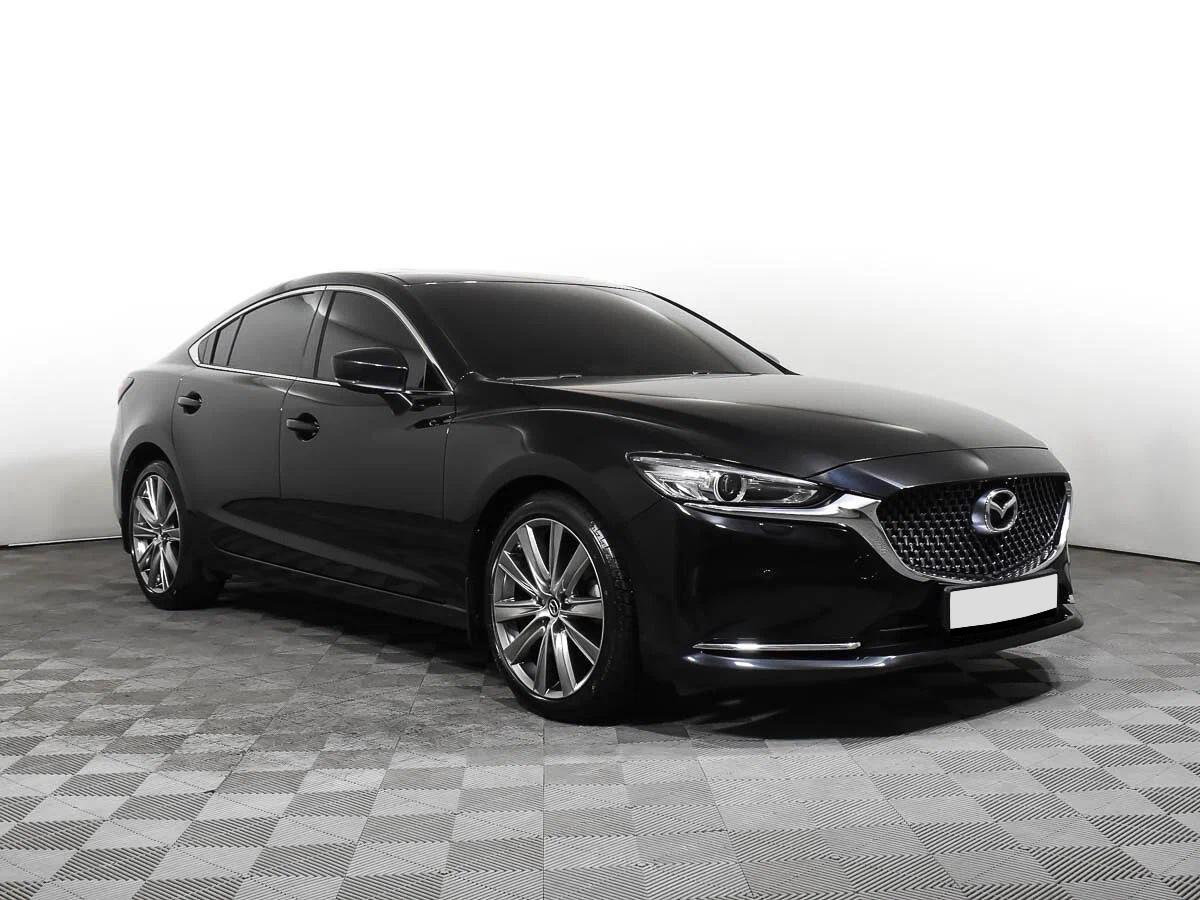 Mazda 6 2022, черный