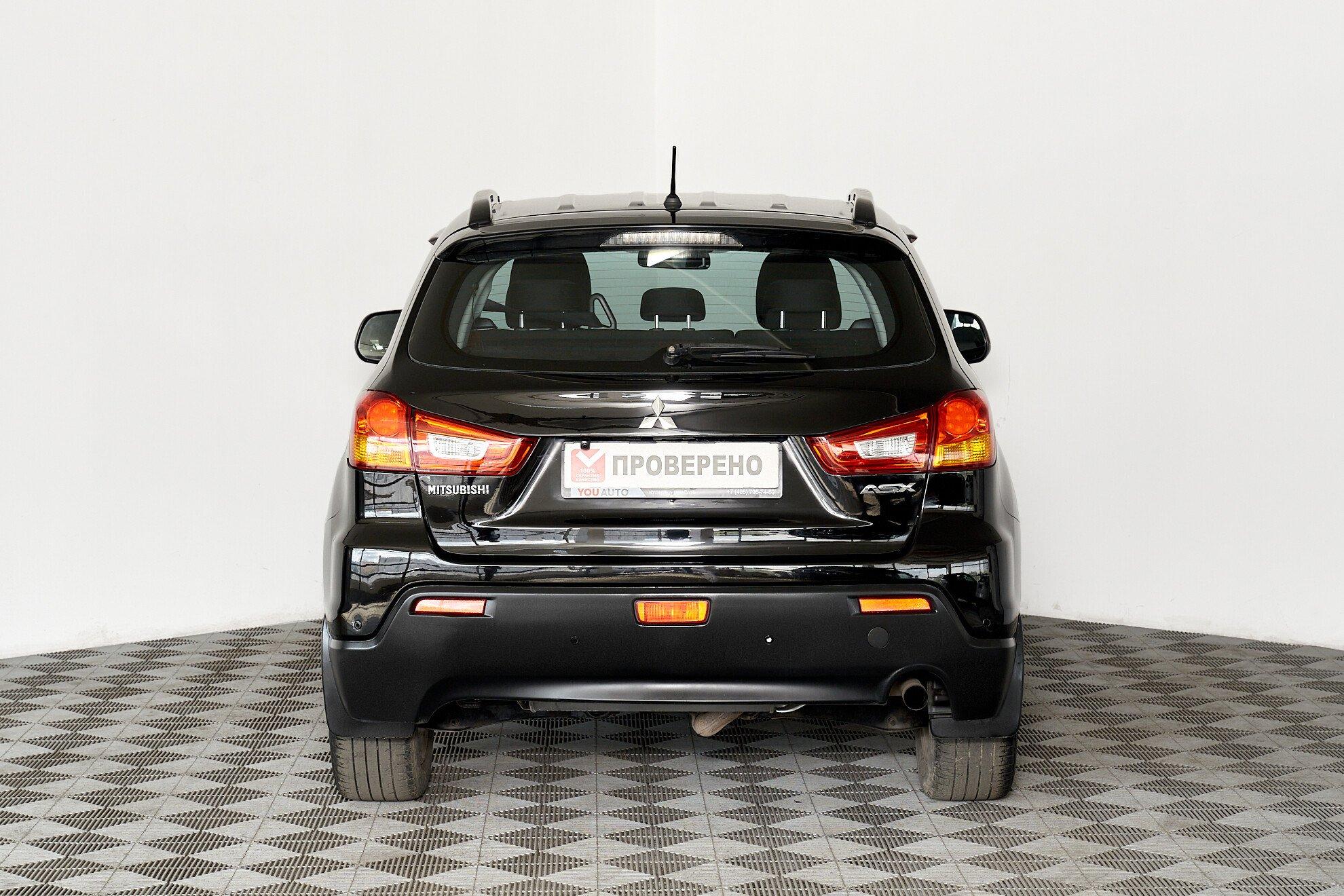 Mitsubishi ASX 2012, черный