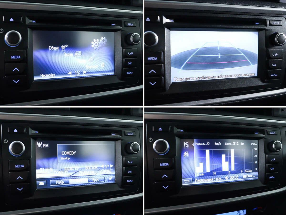 Toyota Auris 2014, серебряный