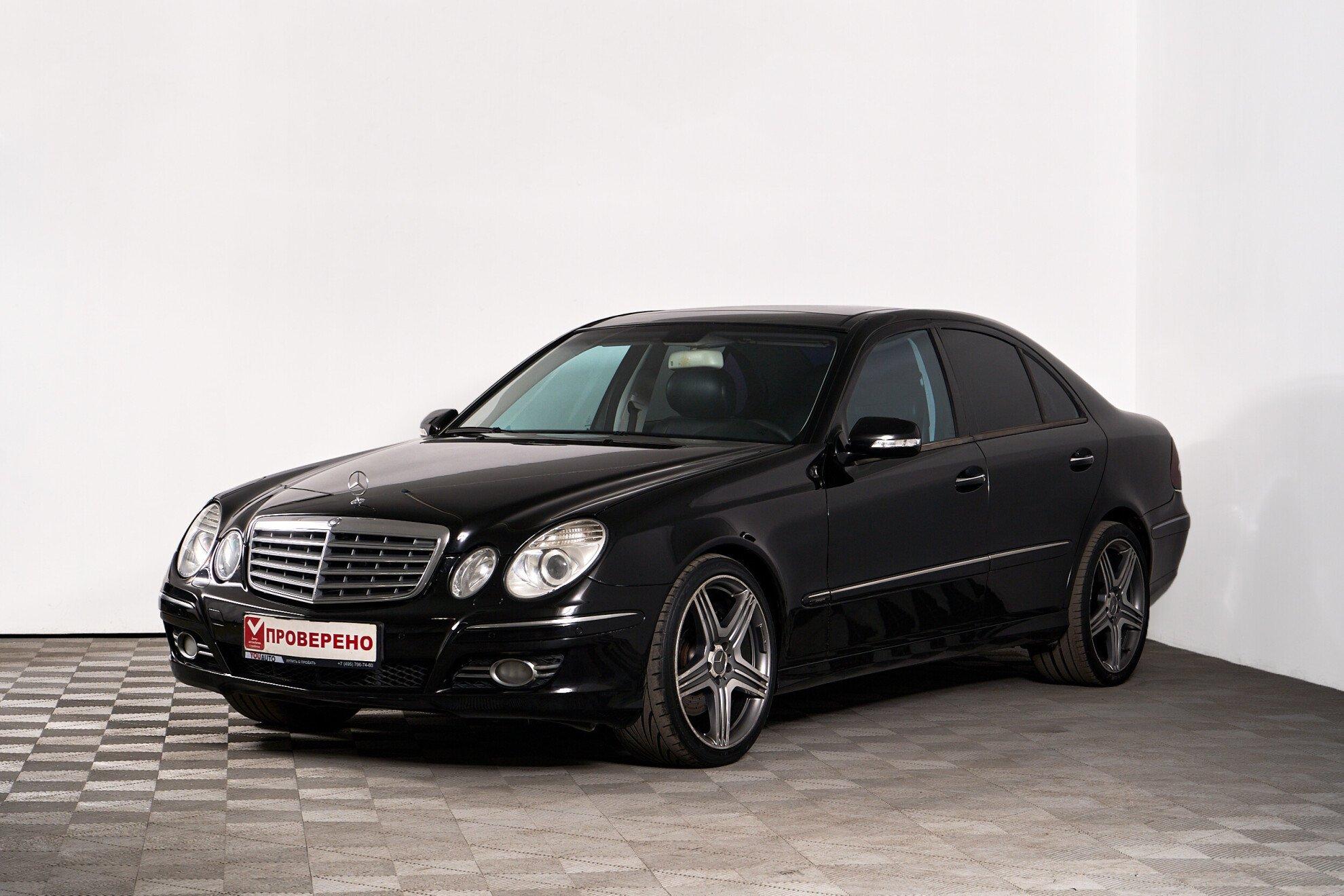 Mercedes-Benz E-Класс 2008, черный