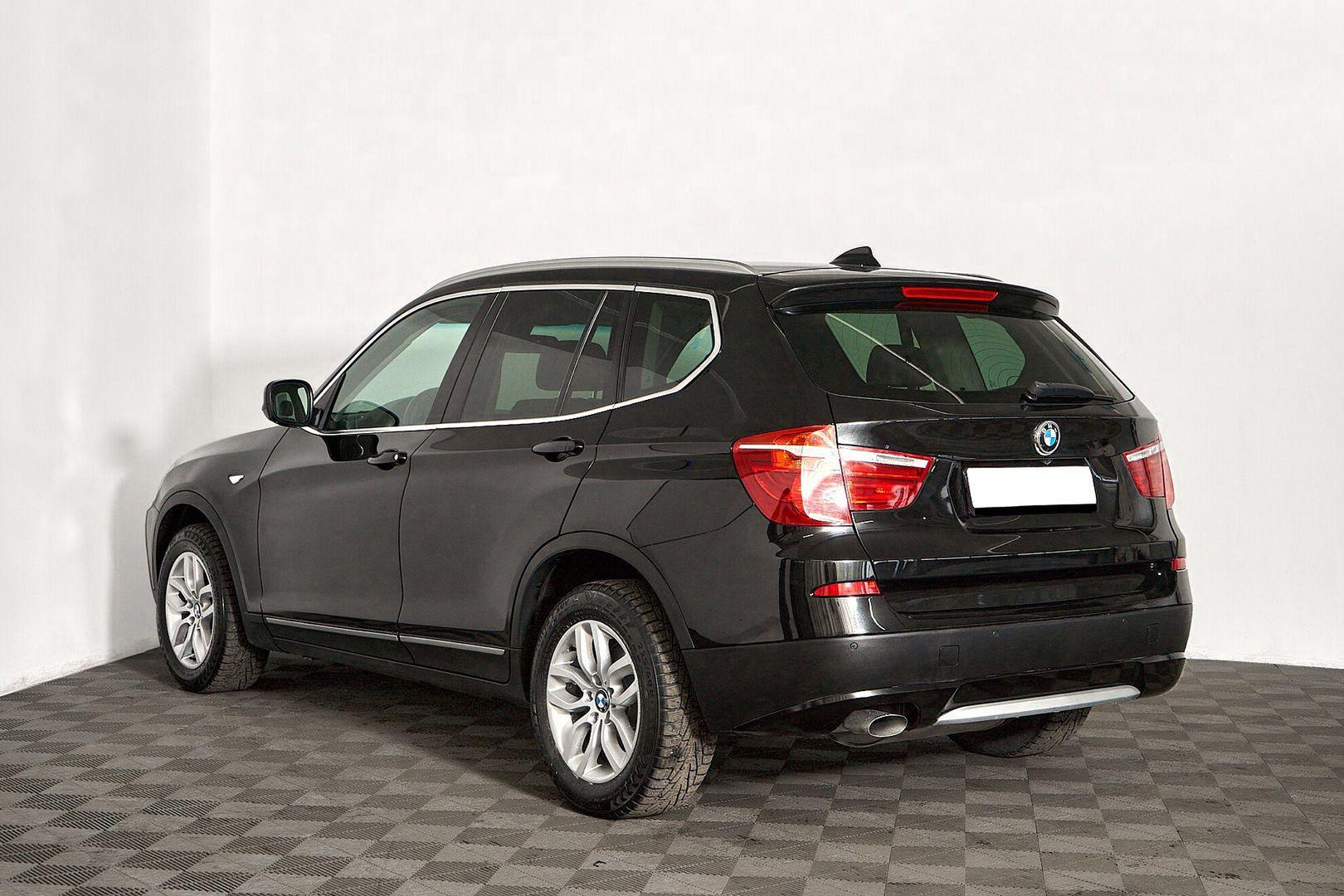BMW X3 2013, черный