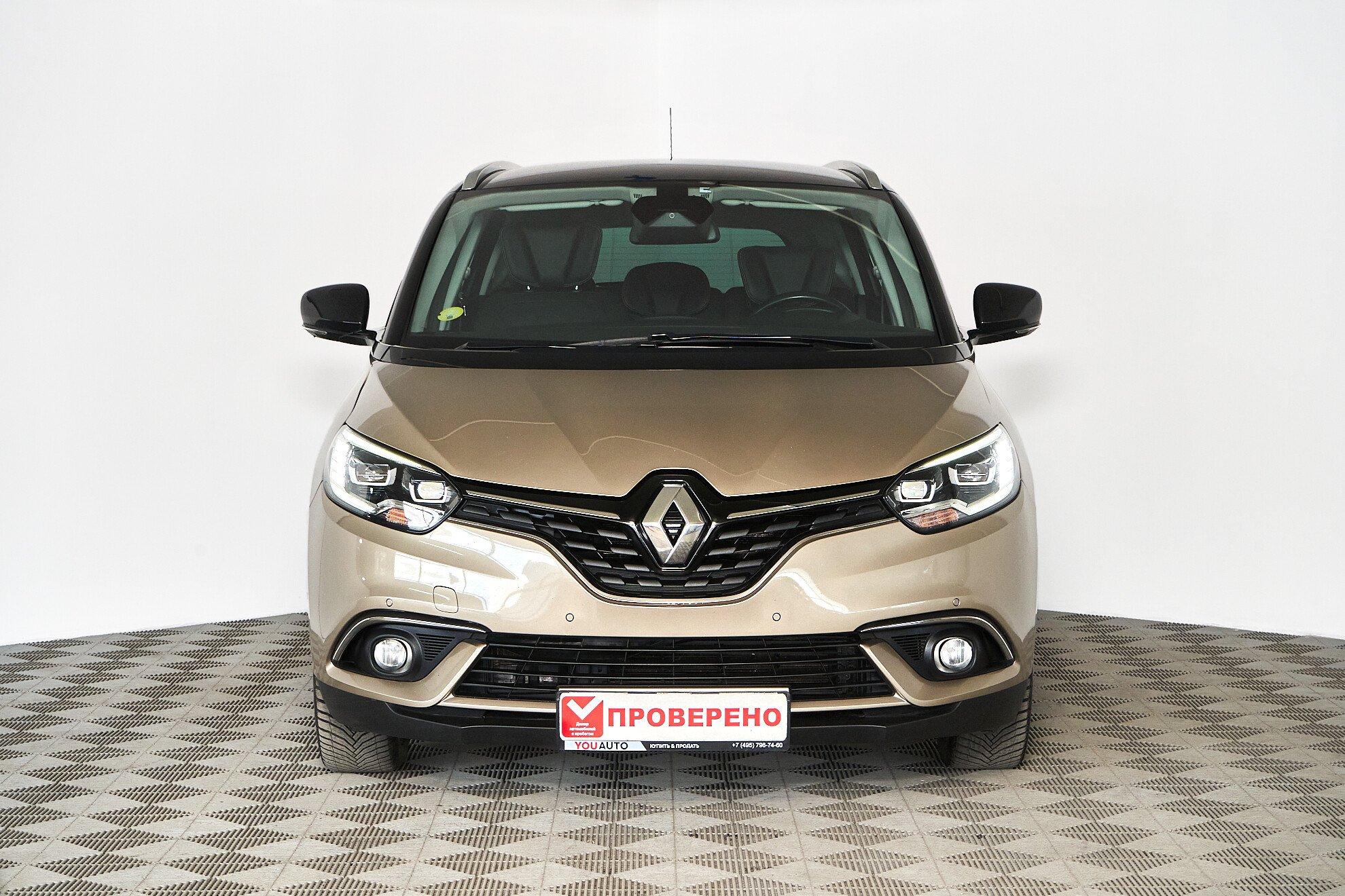 Renault Scenic 2016, коричневый