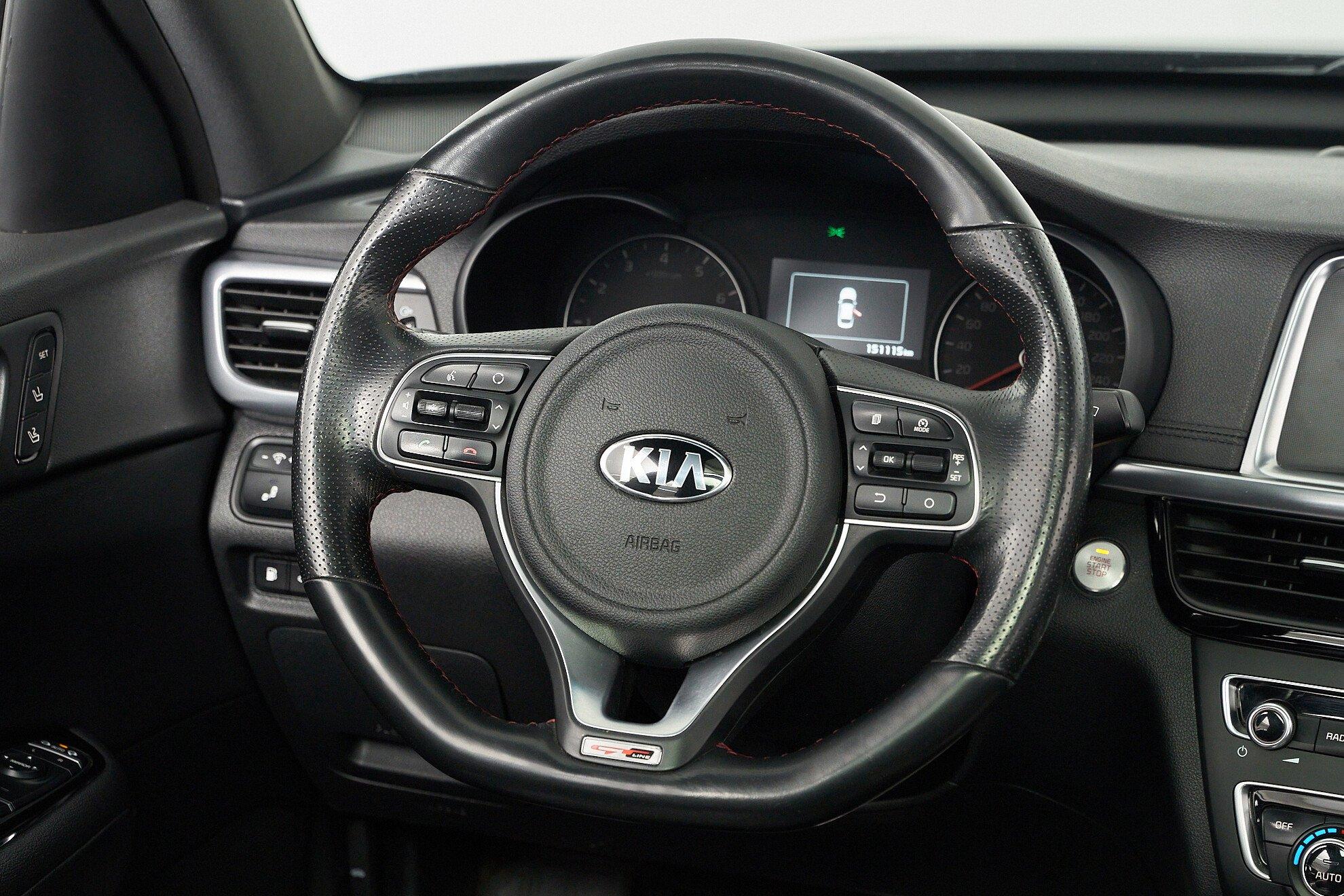 Kia Optima 2017, черный