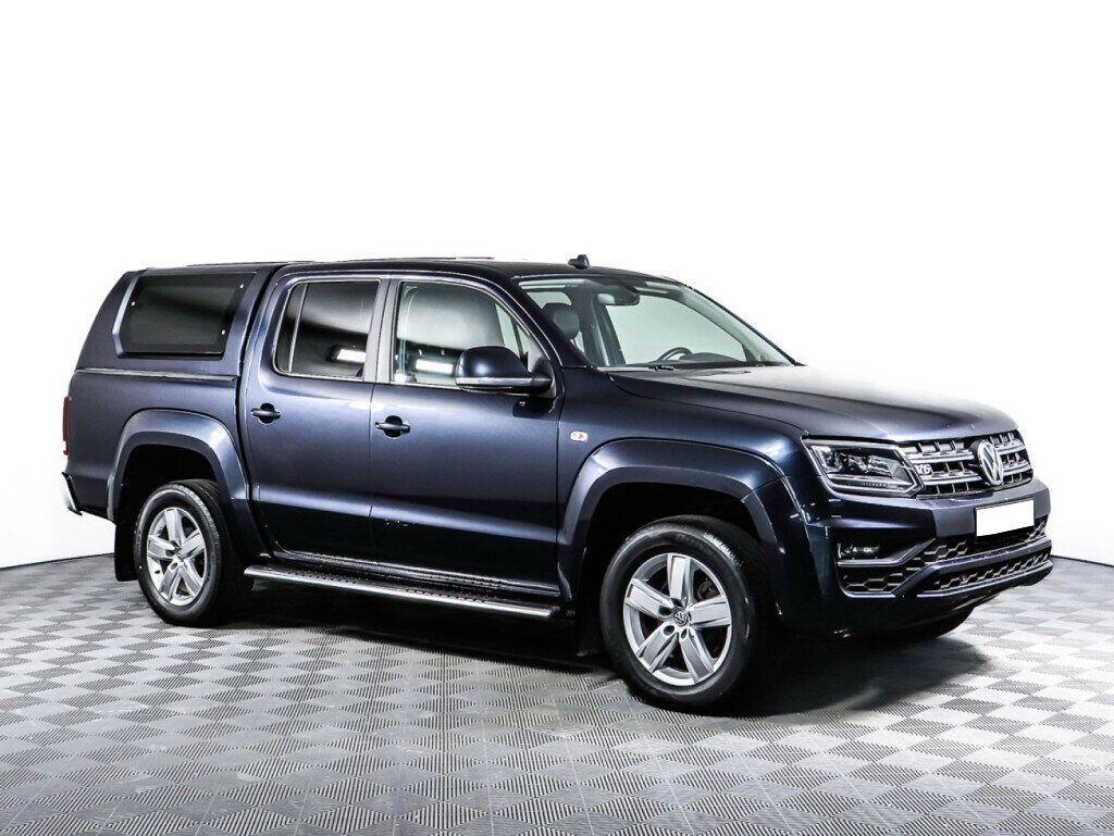 Volkswagen Amarok 2017, синий