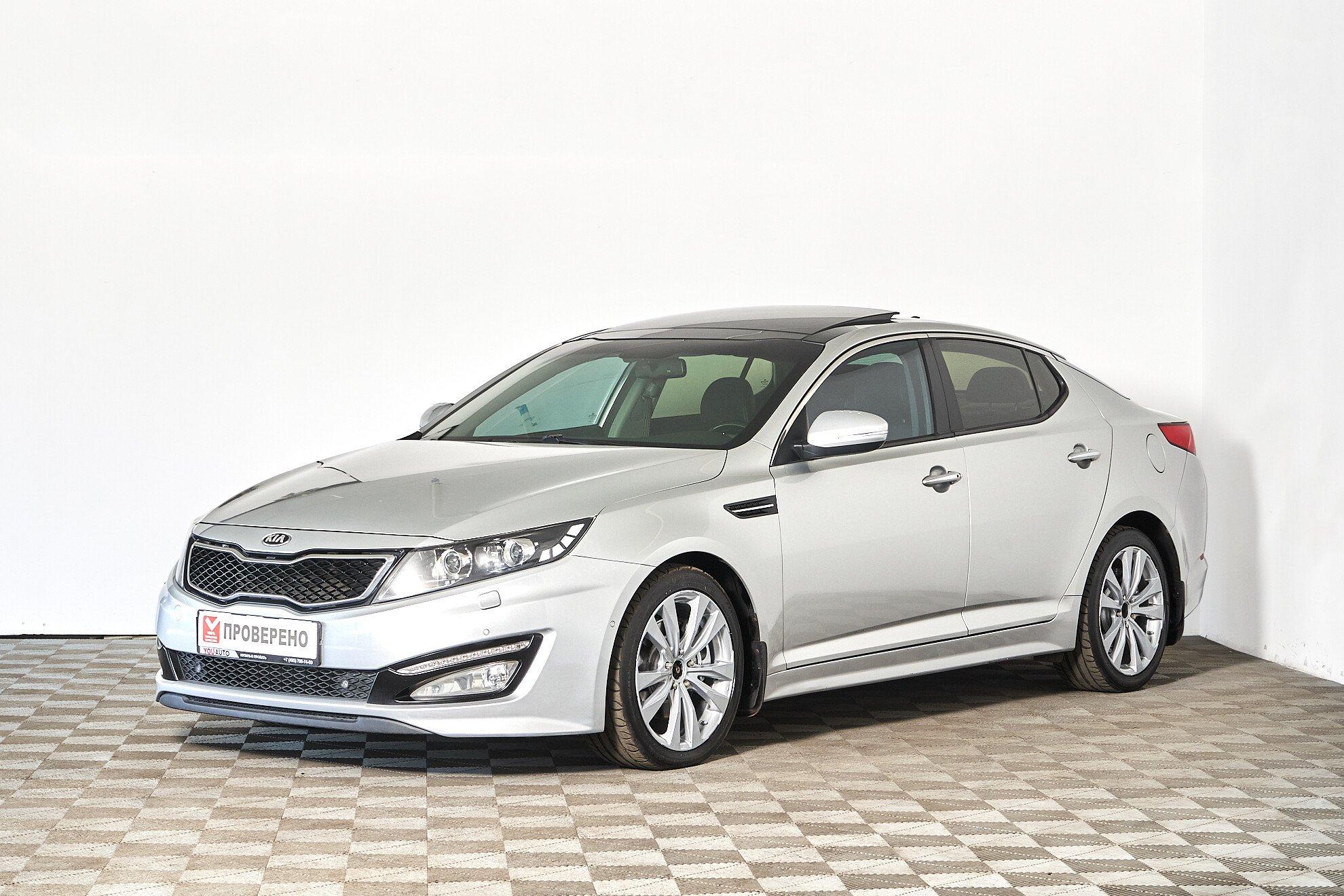 Kia Optima 2012, серебряный