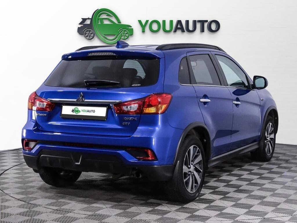 Mitsubishi ASX 2018, синий