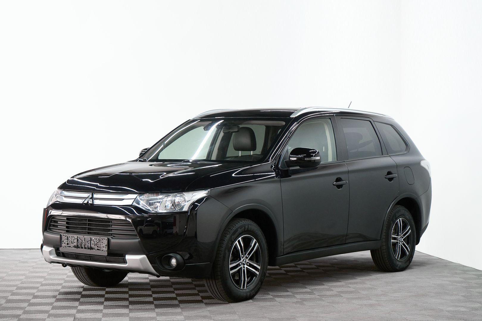 Mitsubishi Outlander 2014, черный
