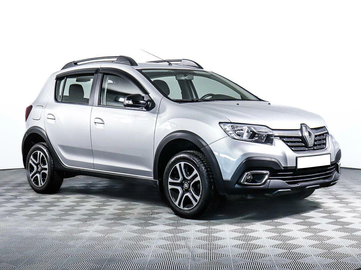Renault Sandero 2021, серебряный